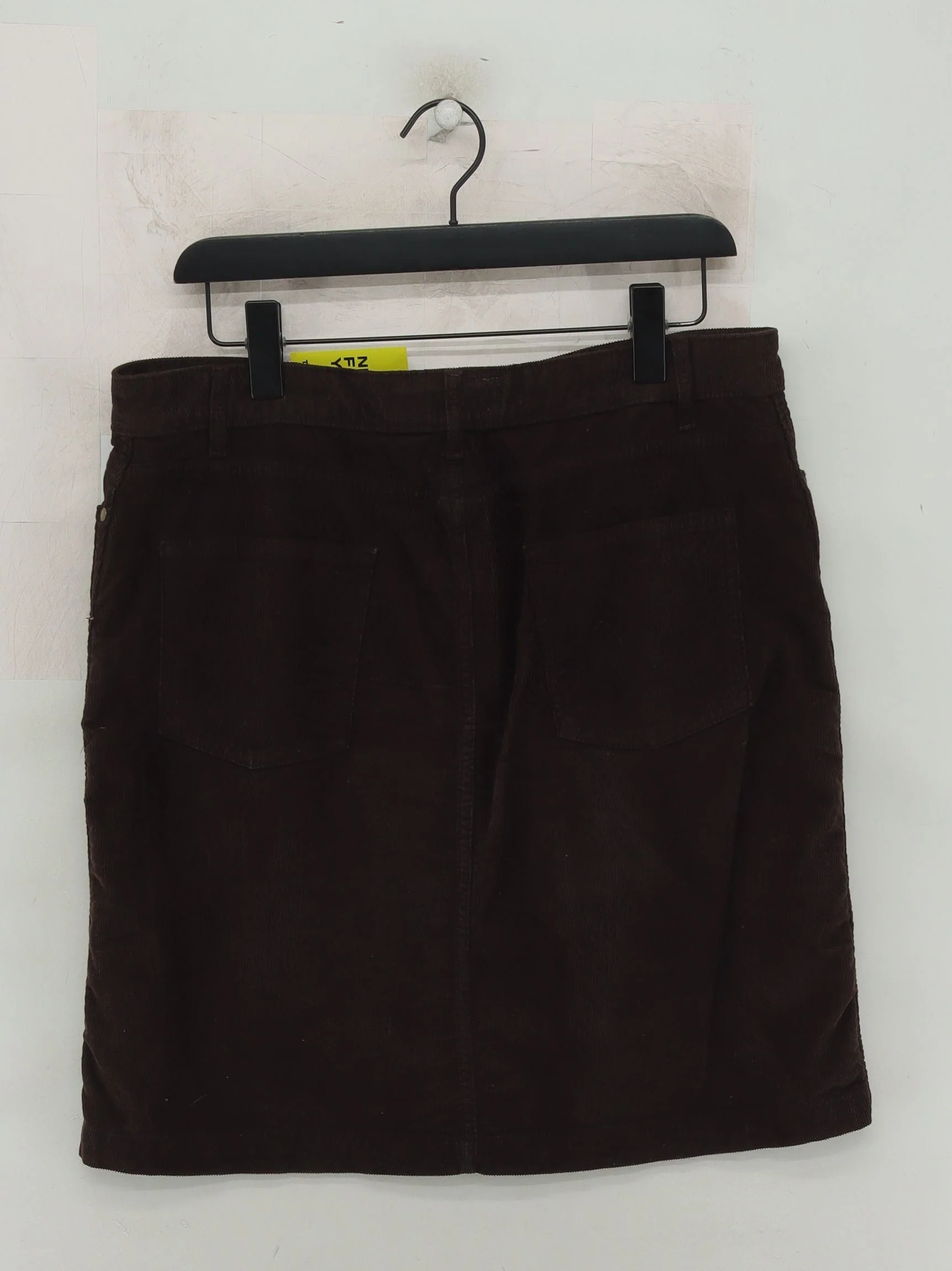 Fat Face Women's Mini Skirt UK 14 Brown Cotton with Elastane Short Mini - Image 2