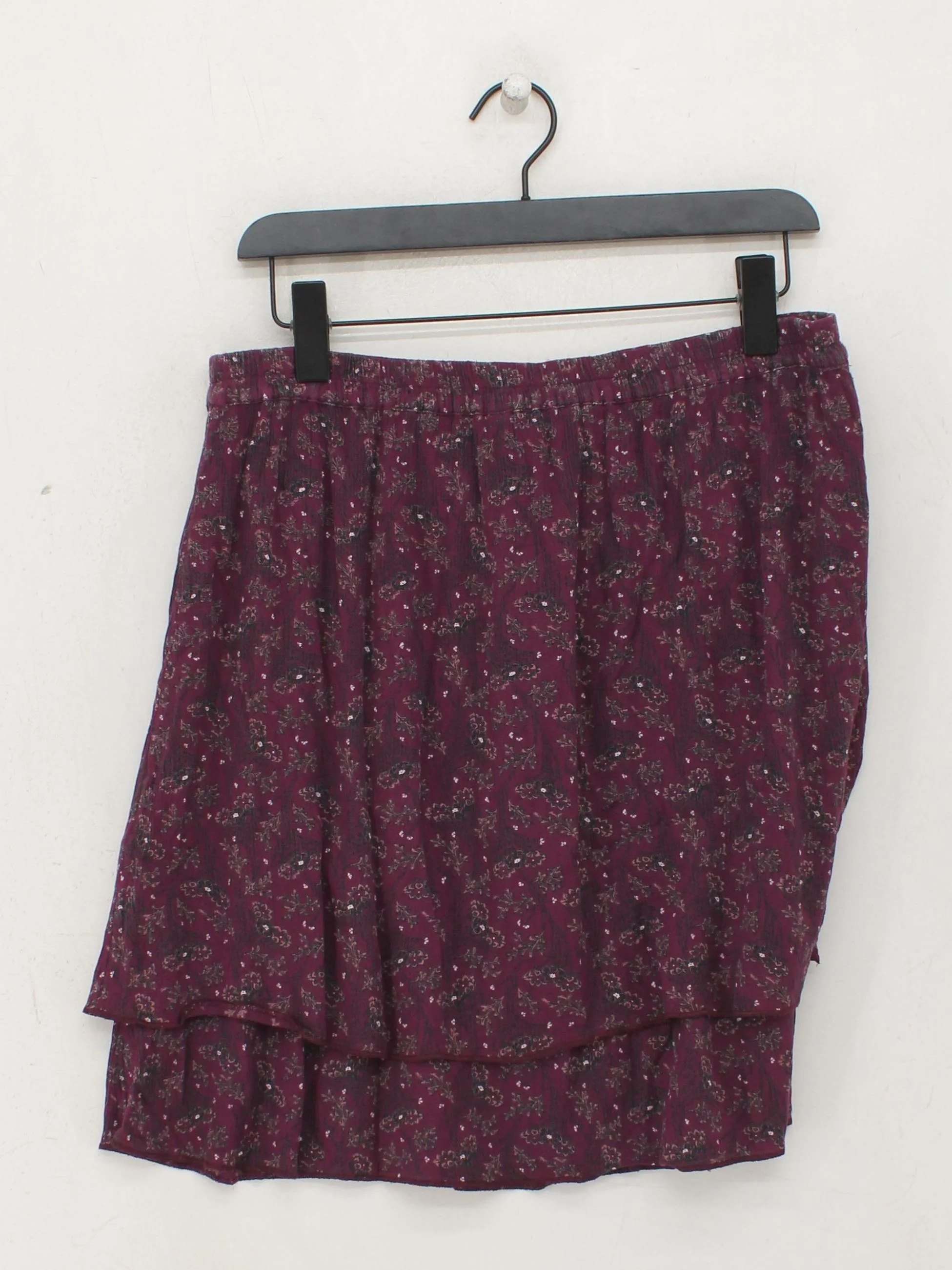 Fat Face Women's Mini Skirt UK 14 Red Paisley 100% Other Short Mini - Image 2