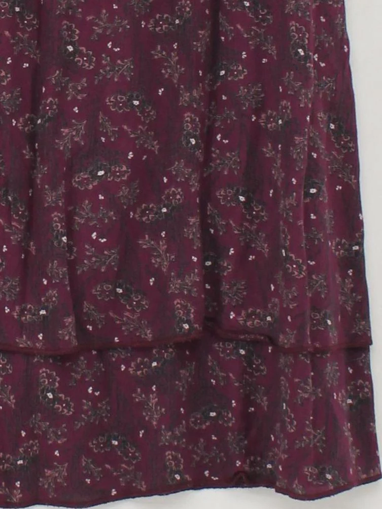 Fat Face Women's Mini Skirt UK 14 Red Paisley 100% Other Short Mini - Image 4