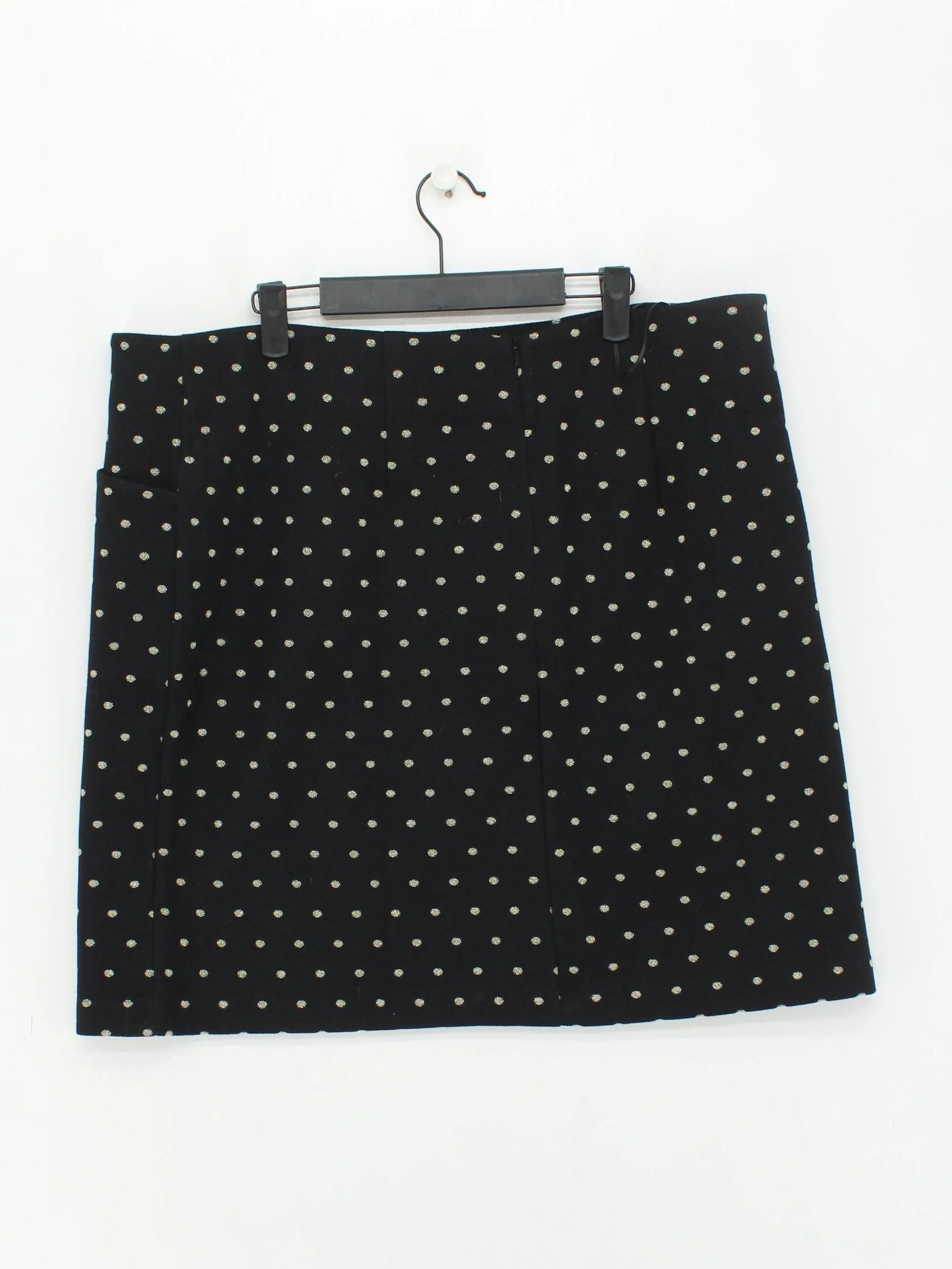 Fat Face Women's Mini Skirt UK 20 Black Cotton New with tags - Image 2