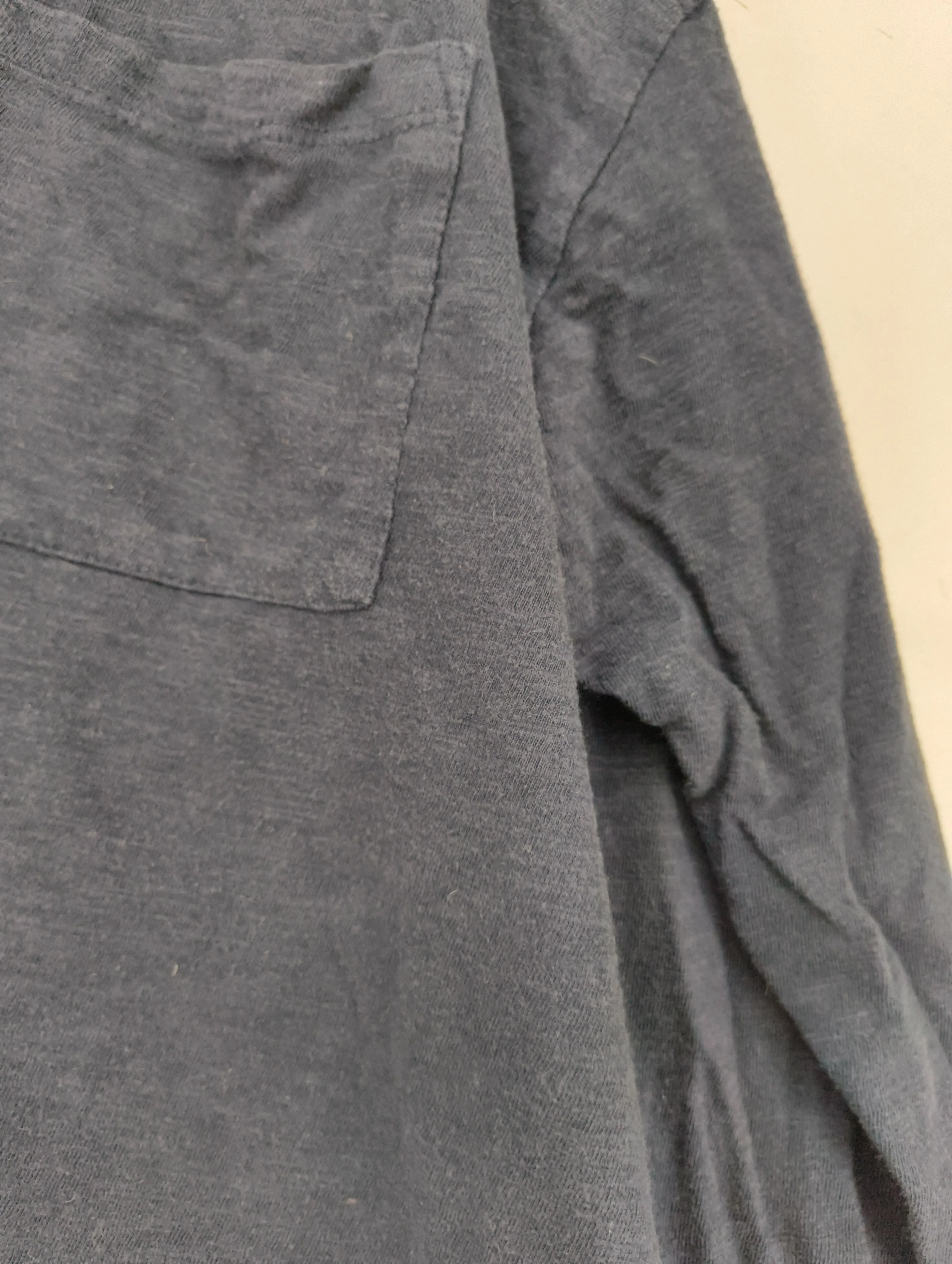 Fat Face Women's Polo UK 12 Blue Cotton with Viscose Long Sleeve Collared Basic - Image 6
