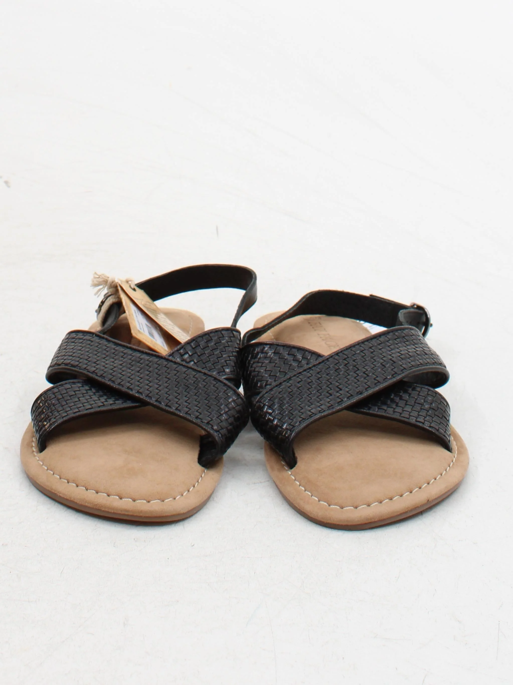 Fat Face Women's Sandals UK 6.5 Black Leather with Other Strappy New with tags - Image 2