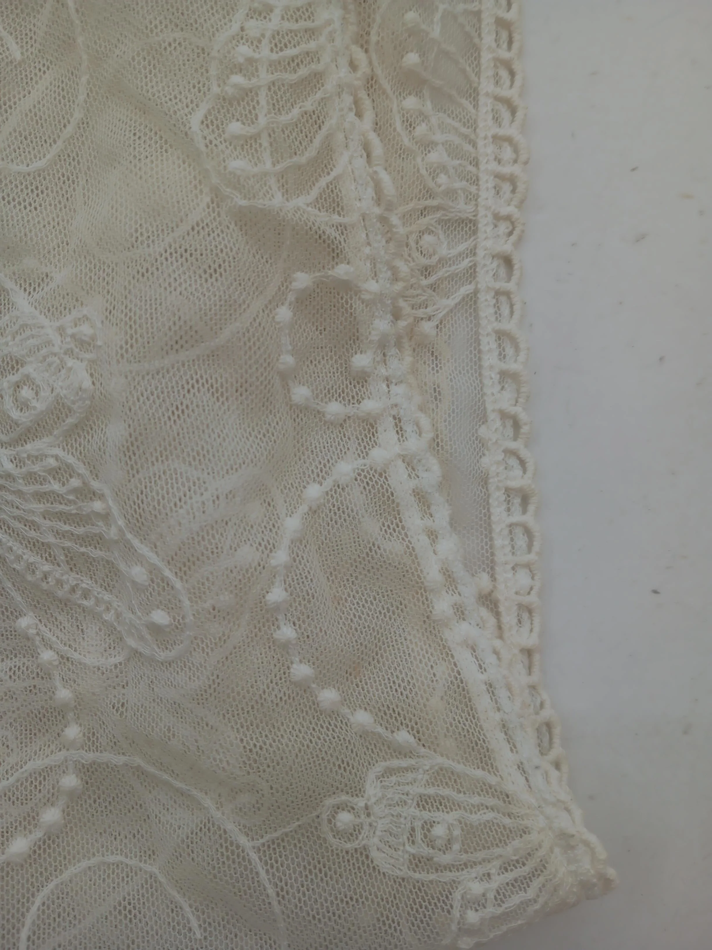 Fat Face Women's Scarf Cream Floral 100% Other Rectangle Scarf - Image 4