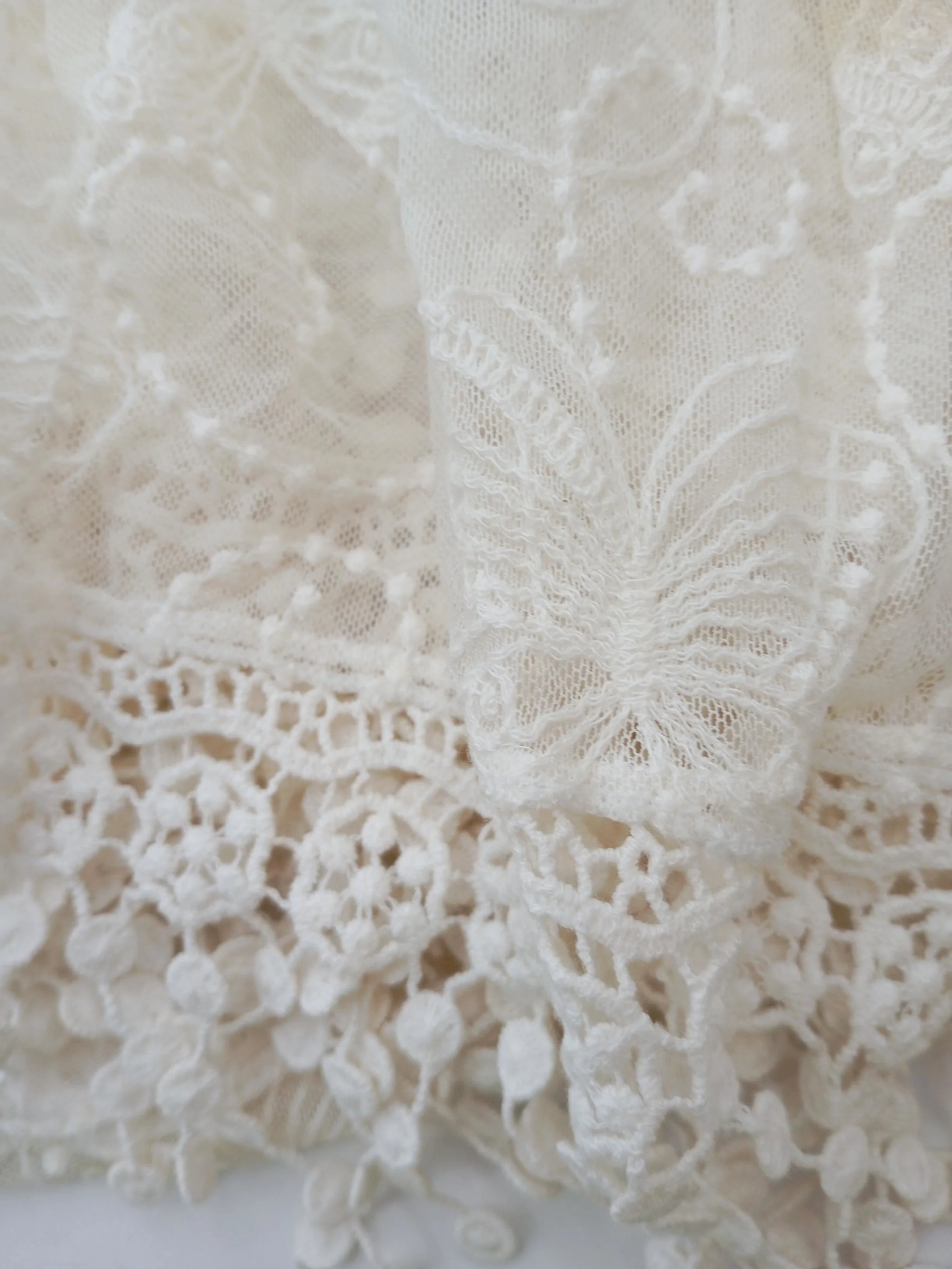 Fat Face Women's Scarf Cream Floral 100% Other Rectangle Scarf - Image 4