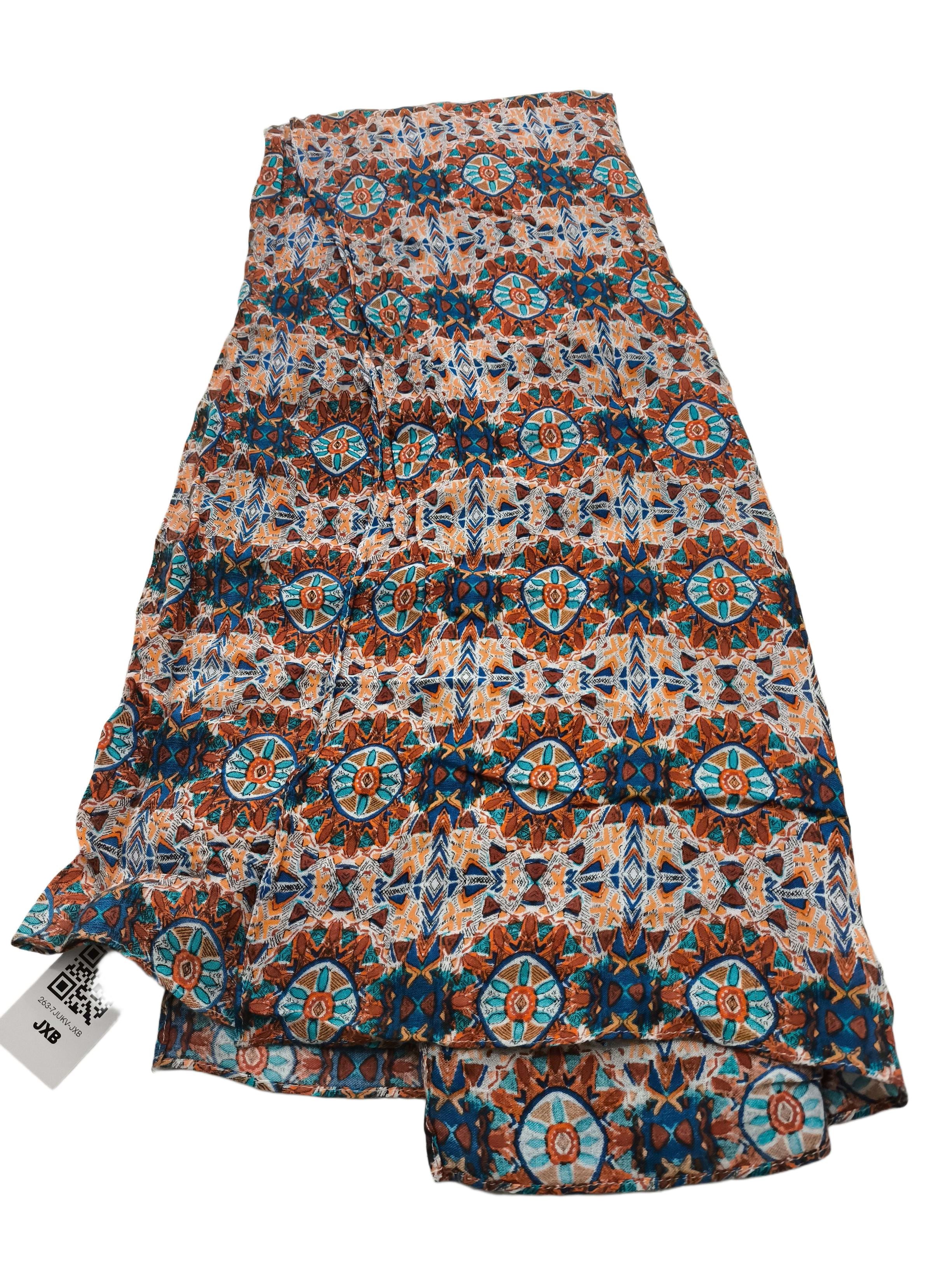 Fat Face Women's Scarf Multi Geometric 100% Other Rectangle Scarf