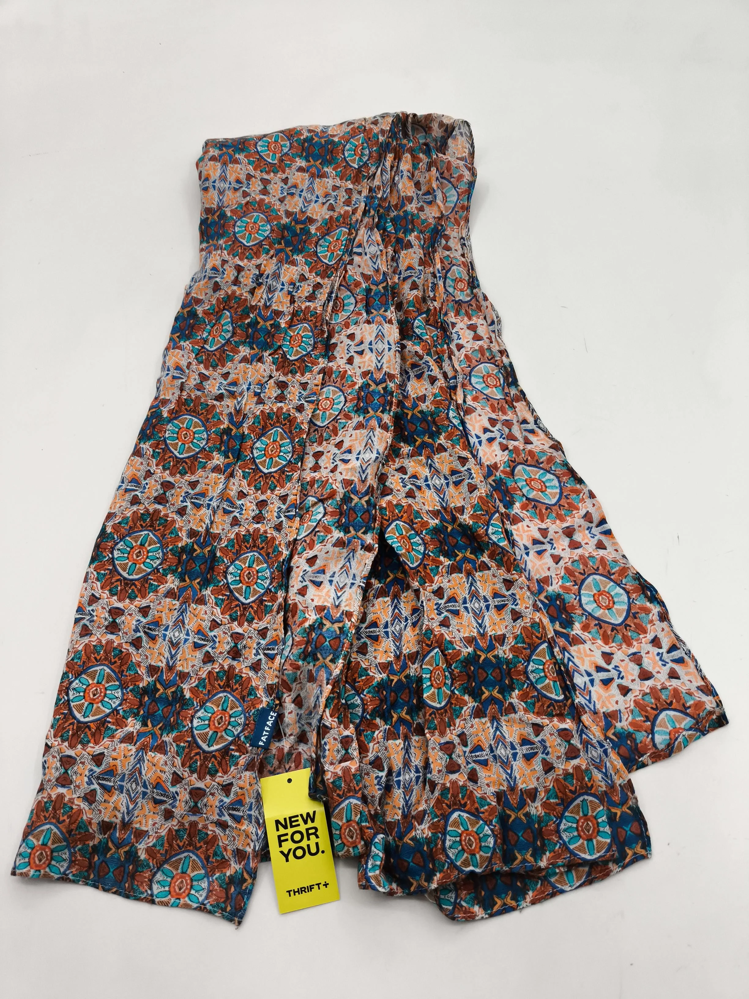 Fat Face Women's Scarf Multi Geometric 100% Other Rectangle Scarf - Image 2