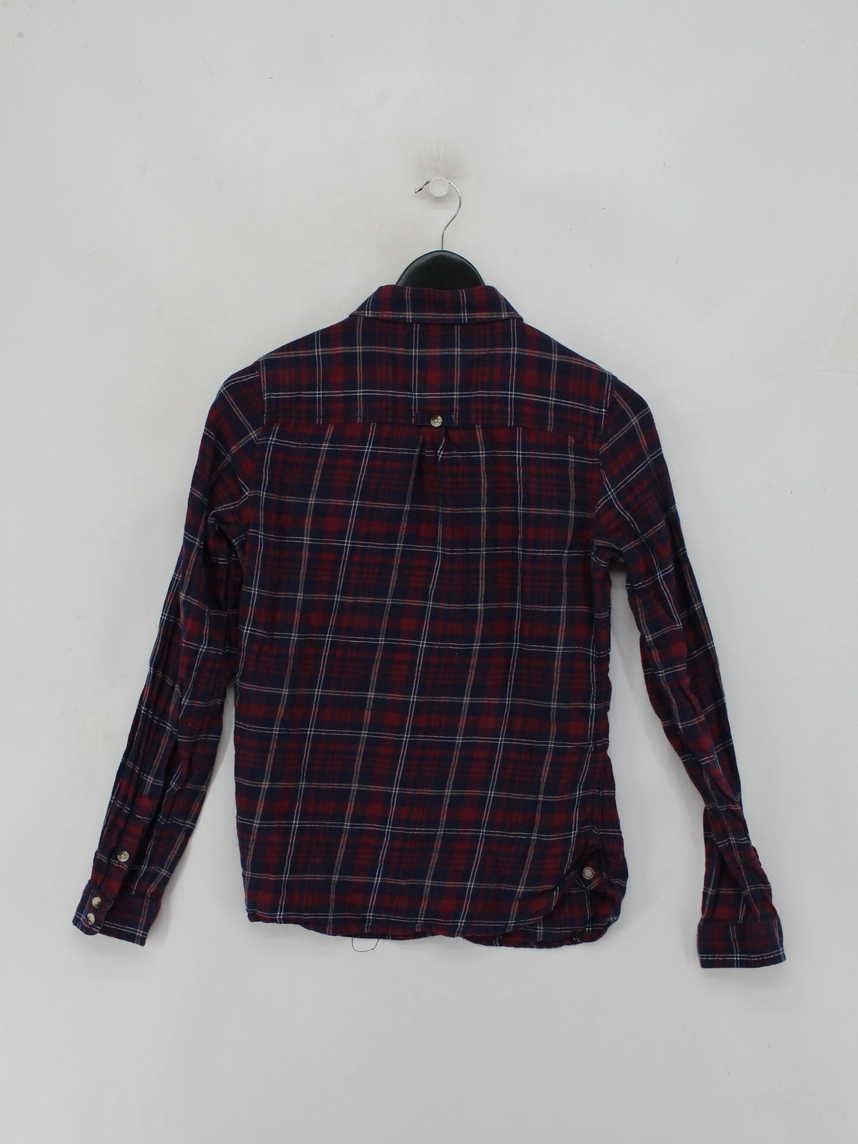 Fat Face Women's Shirt UK 10 Red 100% Cotton Basic - Image 2