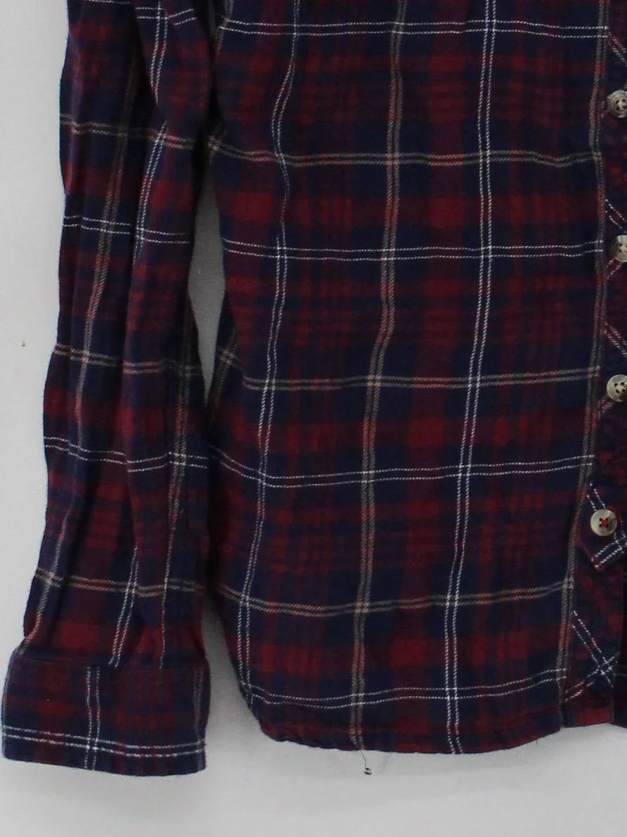 Fat Face Women's Shirt UK 10 Red 100% Cotton Basic - Image 4