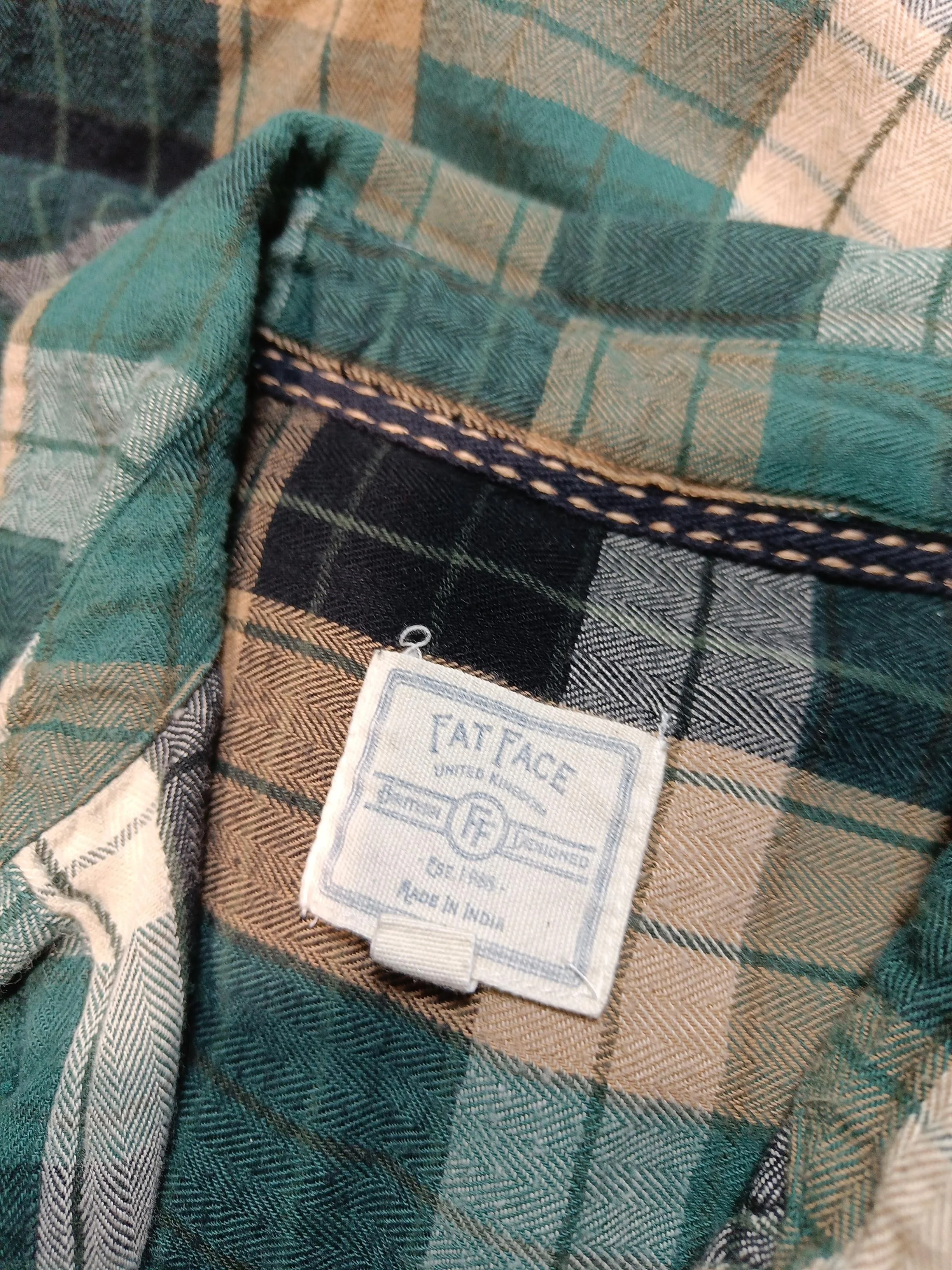 Fat Face Women's Shirt UK 12 Multi 100% Cotton Basic - Image 5