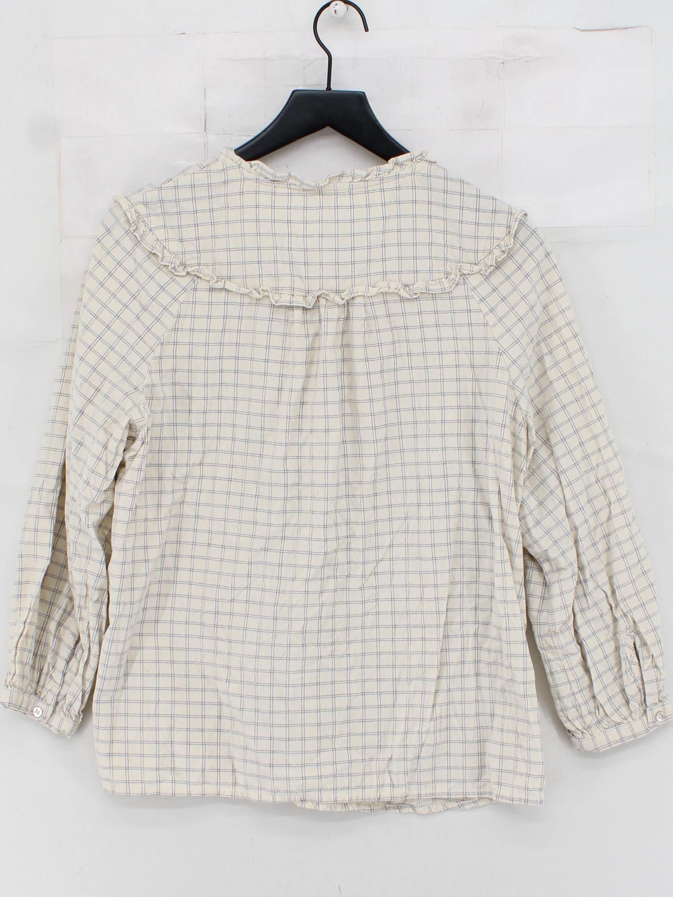 Fat Face Women's Shirt UK 16 Cream 100% Cotton Basic - Image 2
