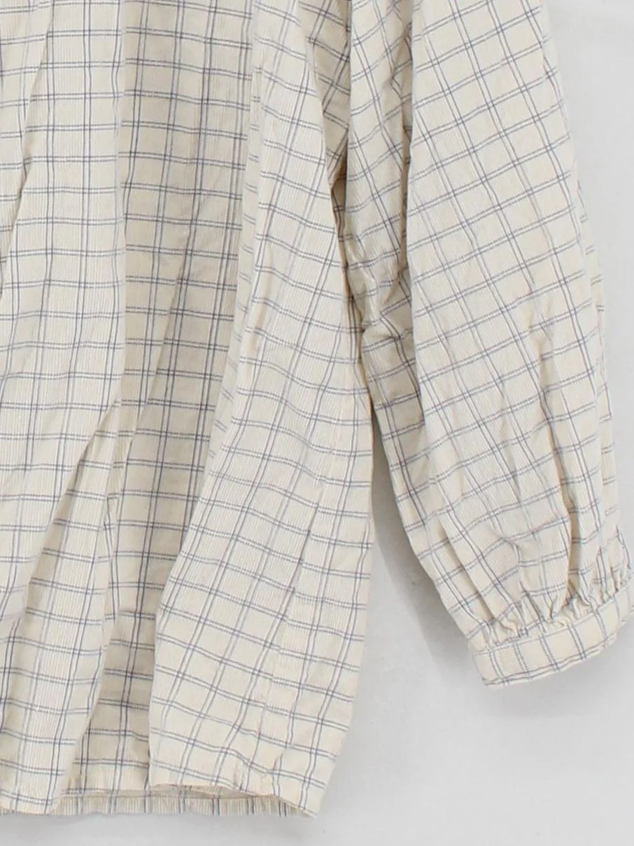 Fat Face Women's Shirt UK 16 Cream 100% Cotton Basic - Image 4