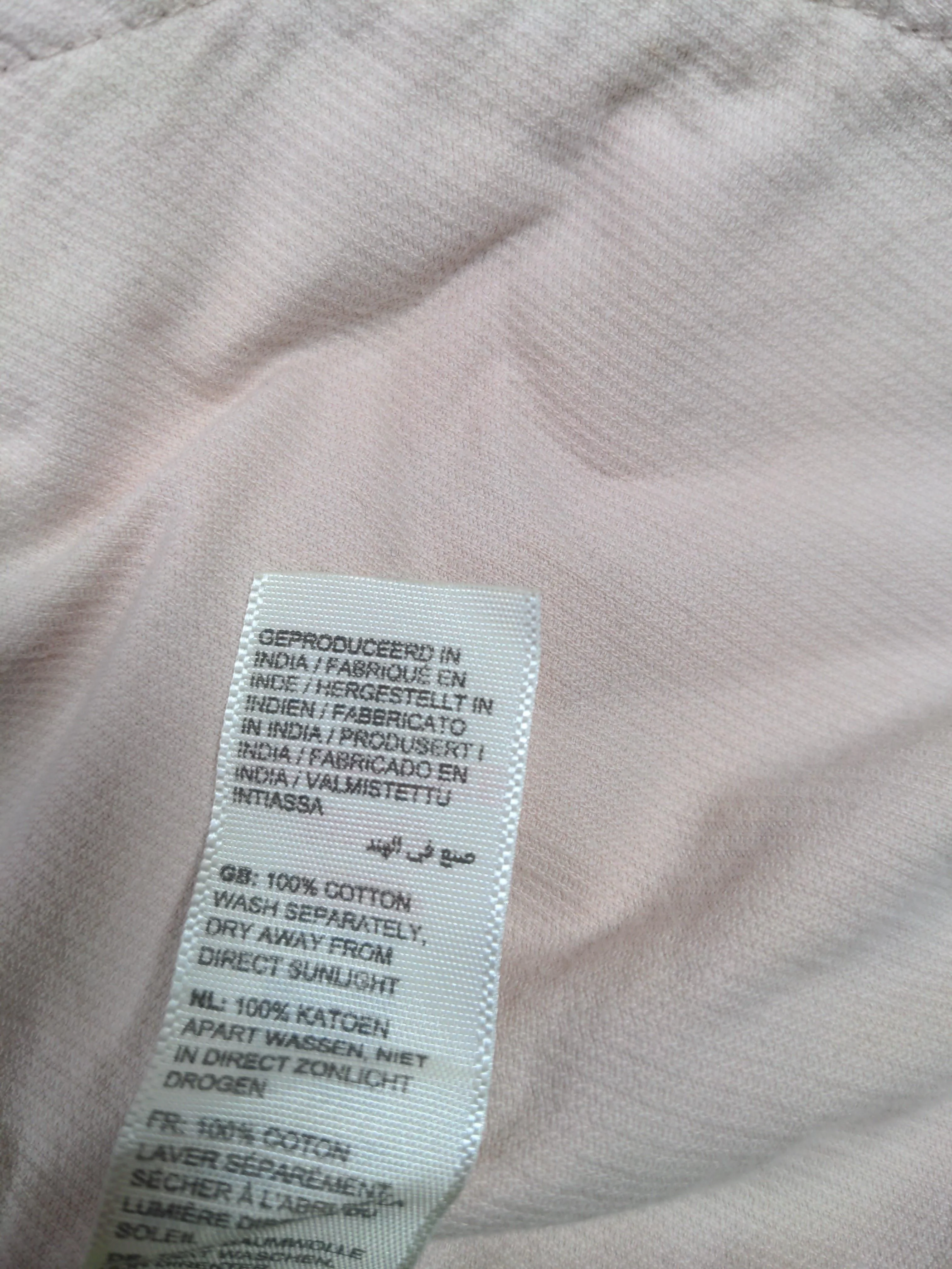 Fat Face Women's Shirt UK 18 Pink 100% Cotton Long Sleeve Collared Basic - Image 6