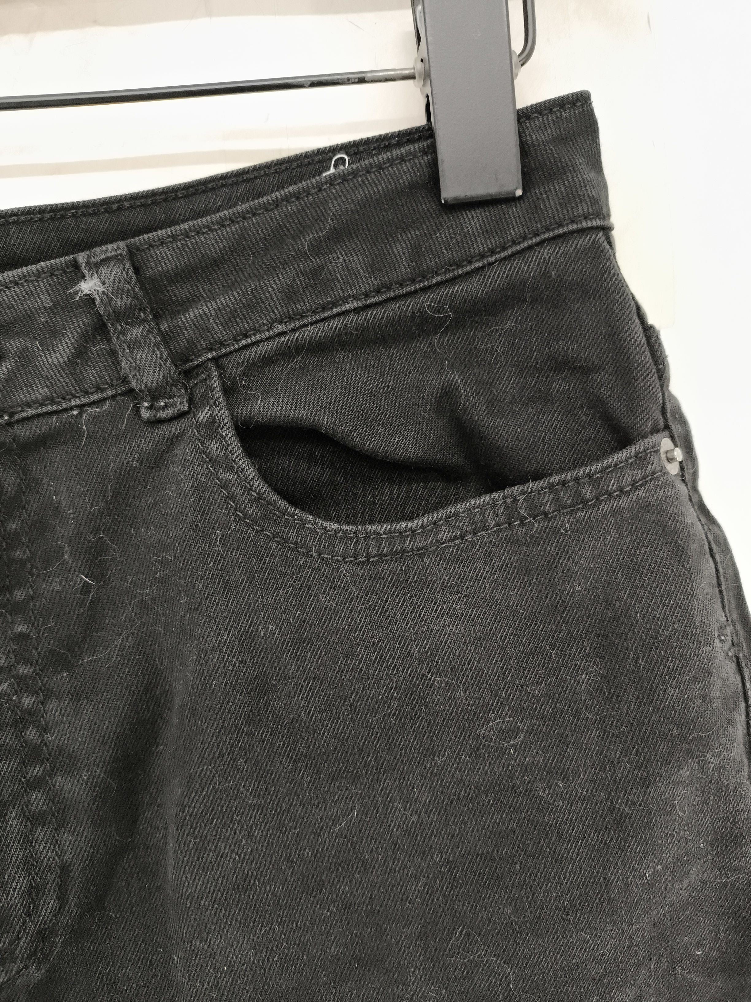 Fat Face Women's Shorts UK 10 Black Cotton with Elastane Cut-Off - Image 5