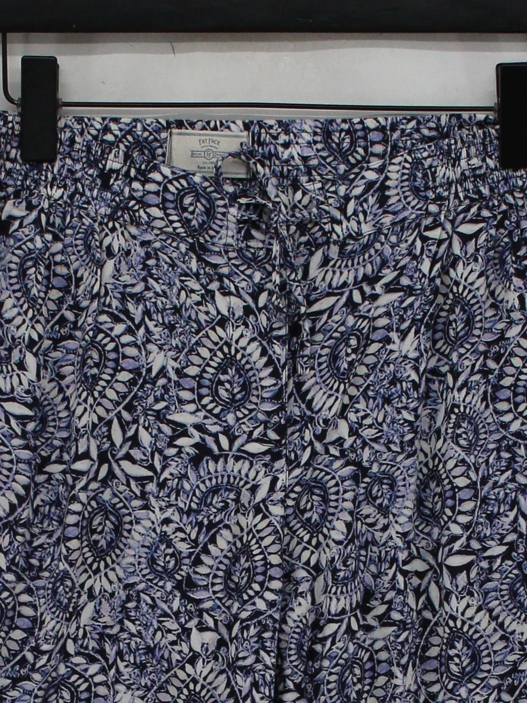 Fat Face Women's Sports Bottoms M Multi Floral 100% Viscose Tapered Sweatpants - Image 3