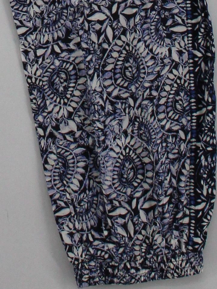 Fat Face Women's Sports Bottoms M Multi Floral 100% Viscose Tapered Sweatpants - Image 4