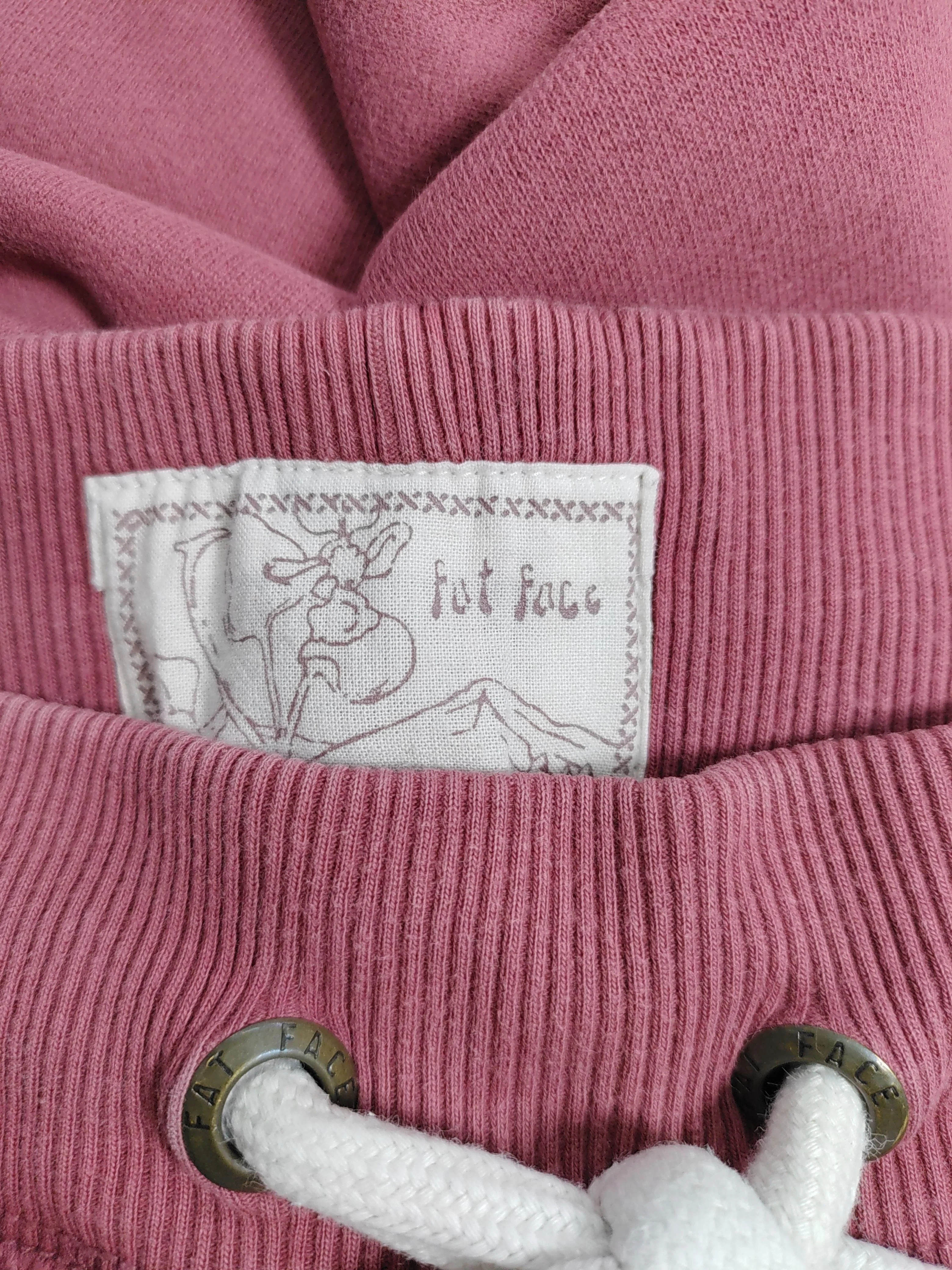 Fat Face Women's Sports Bottoms S Pink Cotton with Polyester Straight Sweatpants - Image 6