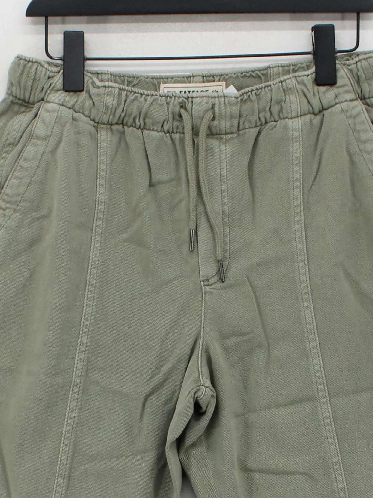 Fat Face Women's Sports Bottoms UK 10 Grey 100% Cotton Tapered Sweatpants - Image 3