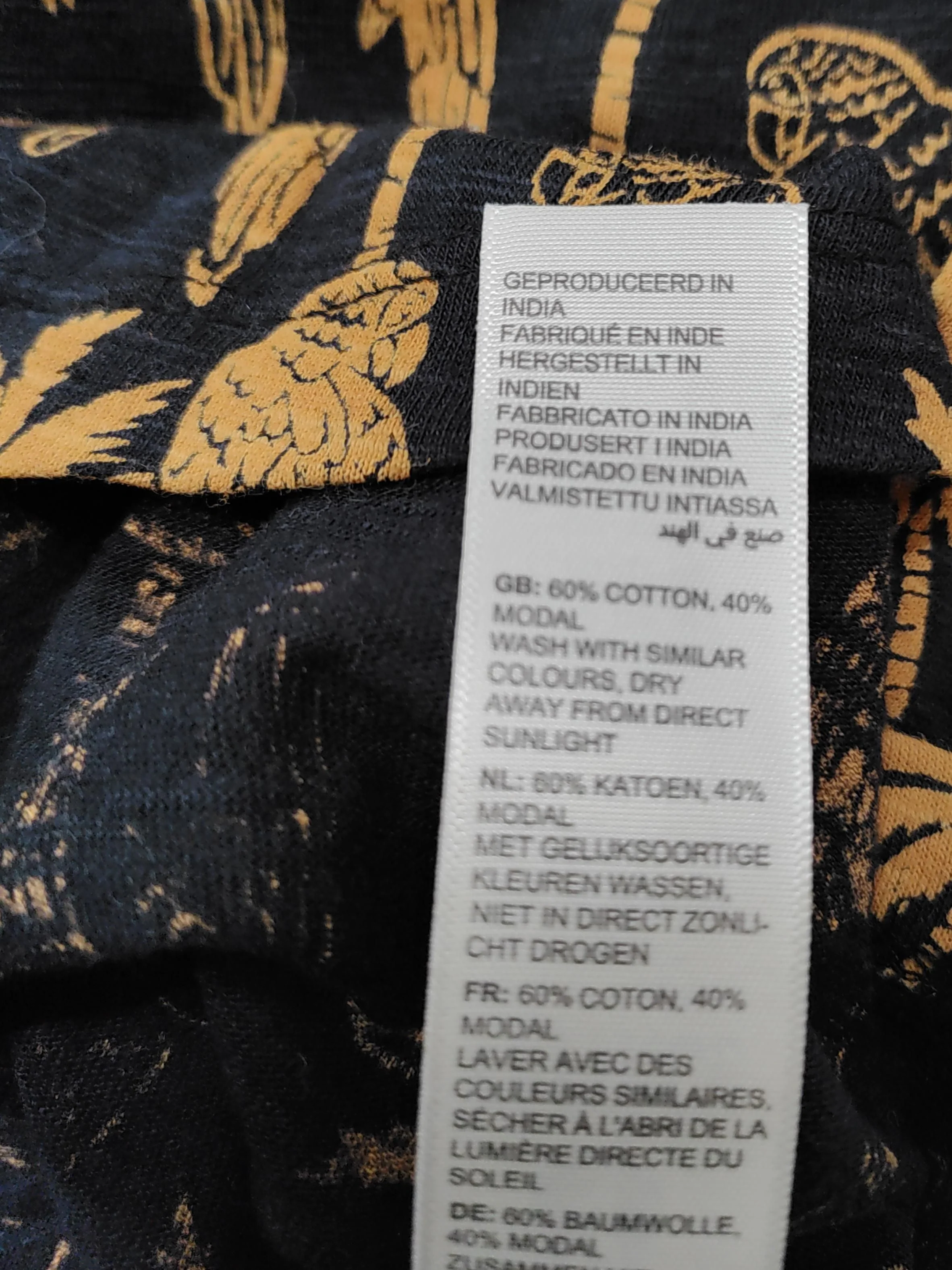 Fat Face Women's T-Shirt S Black Cotton with Lyocell Modal Basic - Image 6