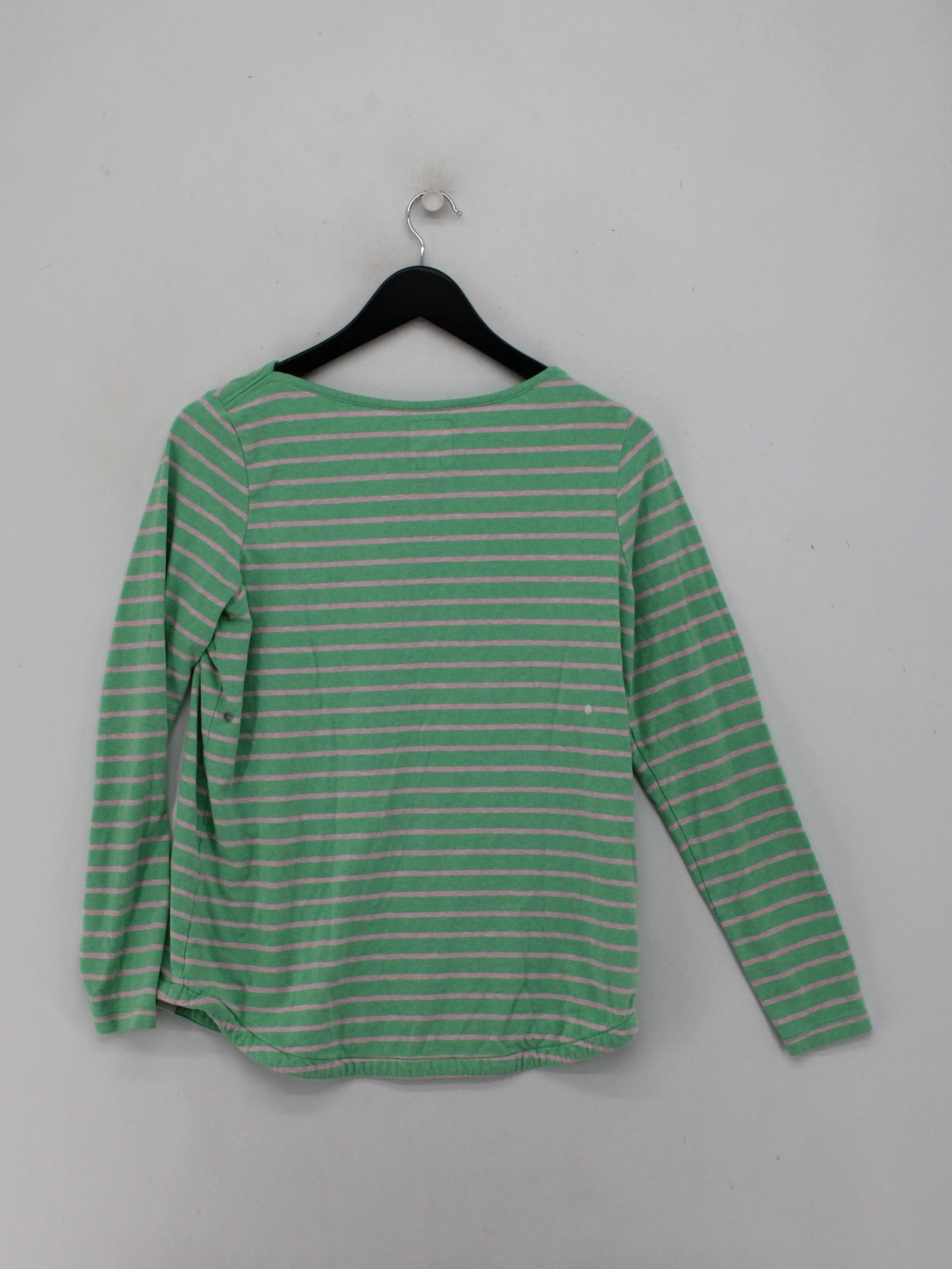 Fat Face Women's T-Shirt S Green Cotton with Elastane Basic - Image 2