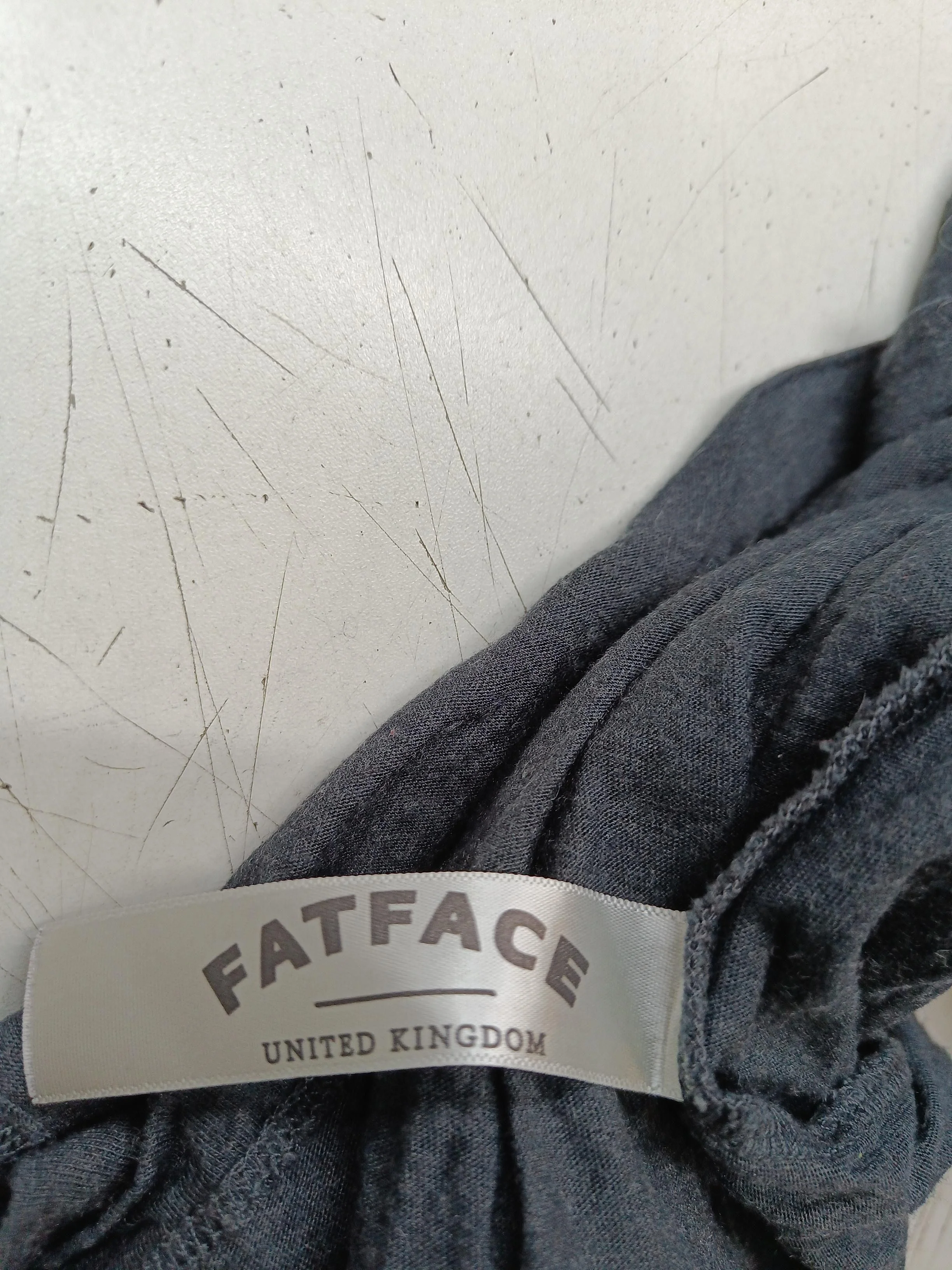 Fat Face Women's T-Shirt UK 10 Grey 100% Other Short Sleeve Round Neck Basic - Image 6