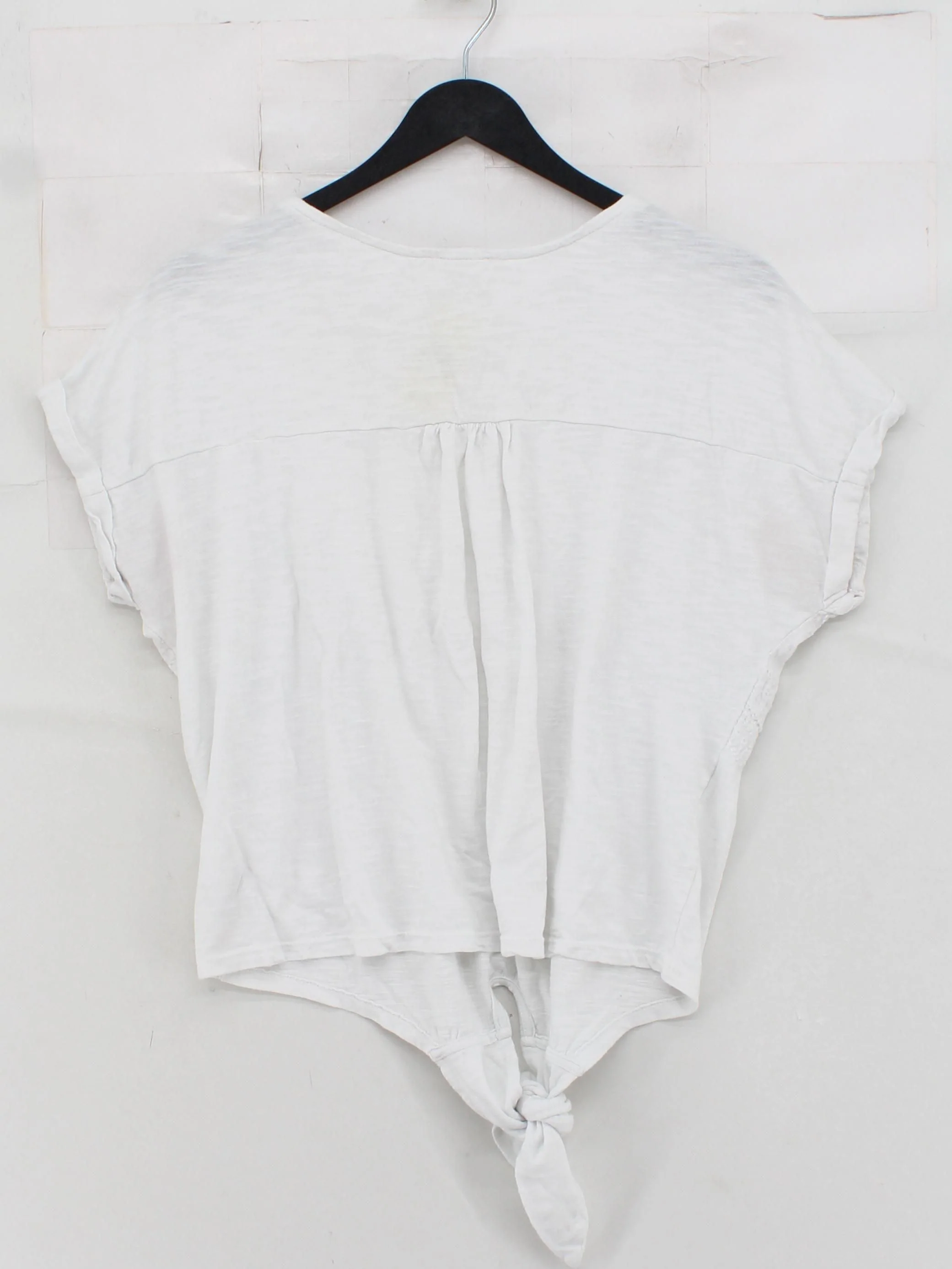 Fat Face Women's T-Shirt UK 10 White Cotton with Lyocell Modal, Polyester Basic - Image 2