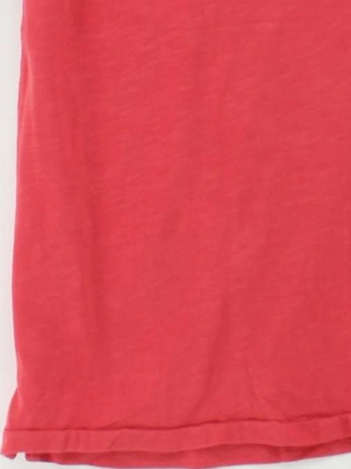Fat Face Women's T-Shirt UK 12 Red 100% Cotton Sleeveless Round Neck Basic - Image 4