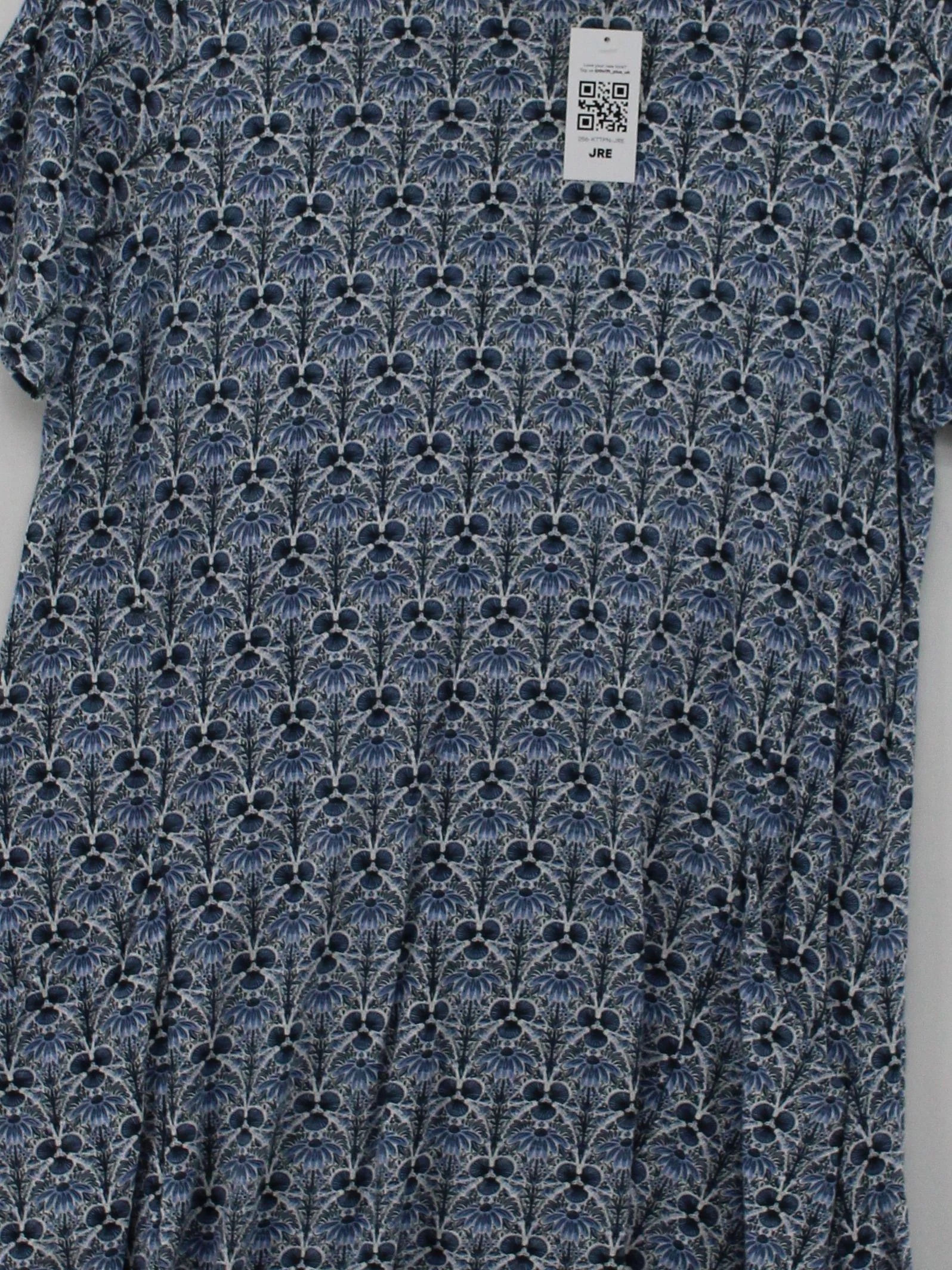 Fat Face Women's T-Shirt UK 14 Blue 100% Cotton Basic - Image 3