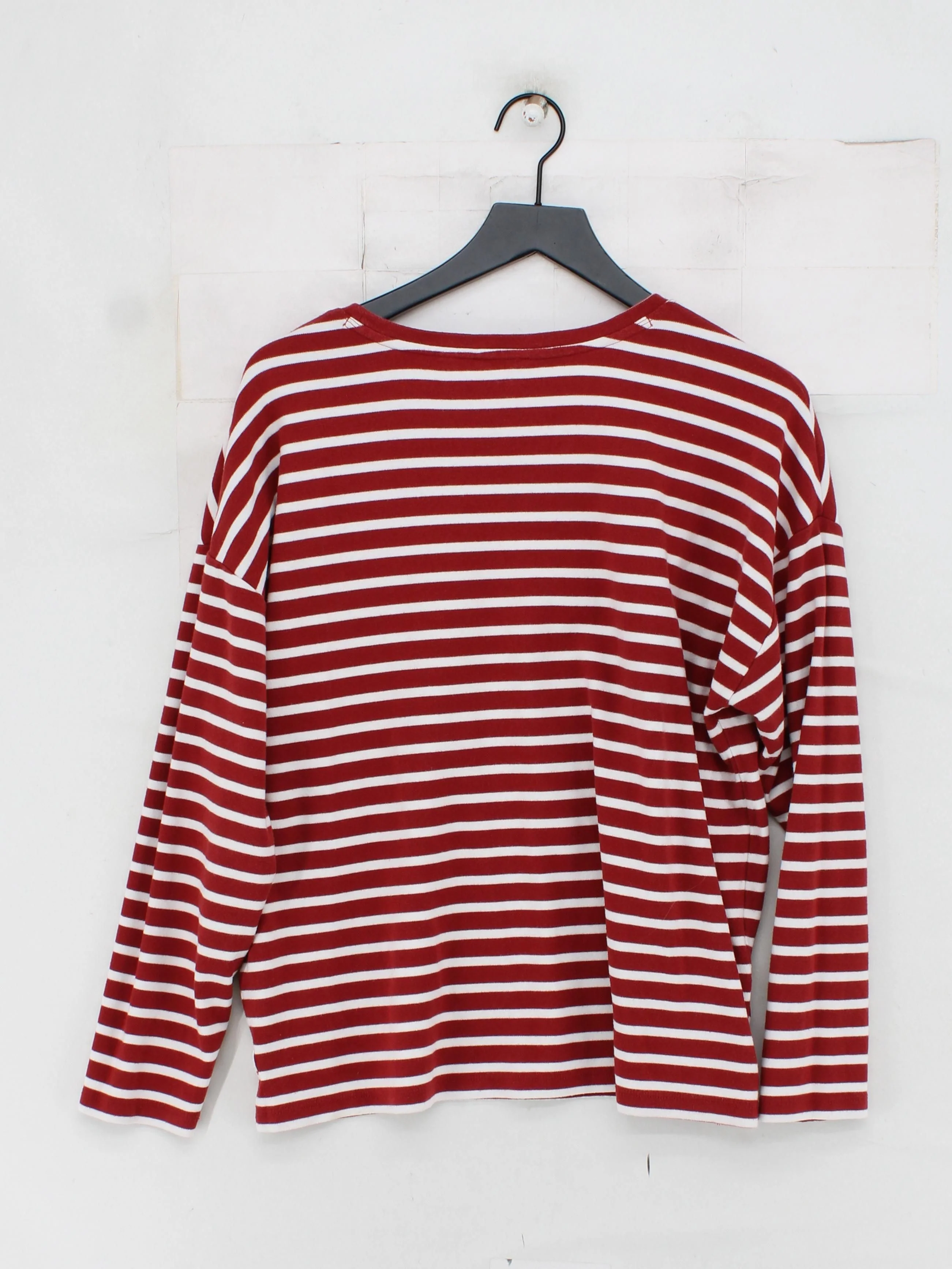 Fat Face Women's T-Shirt UK 14 Red Cotton with Elastane Basic - Image 2