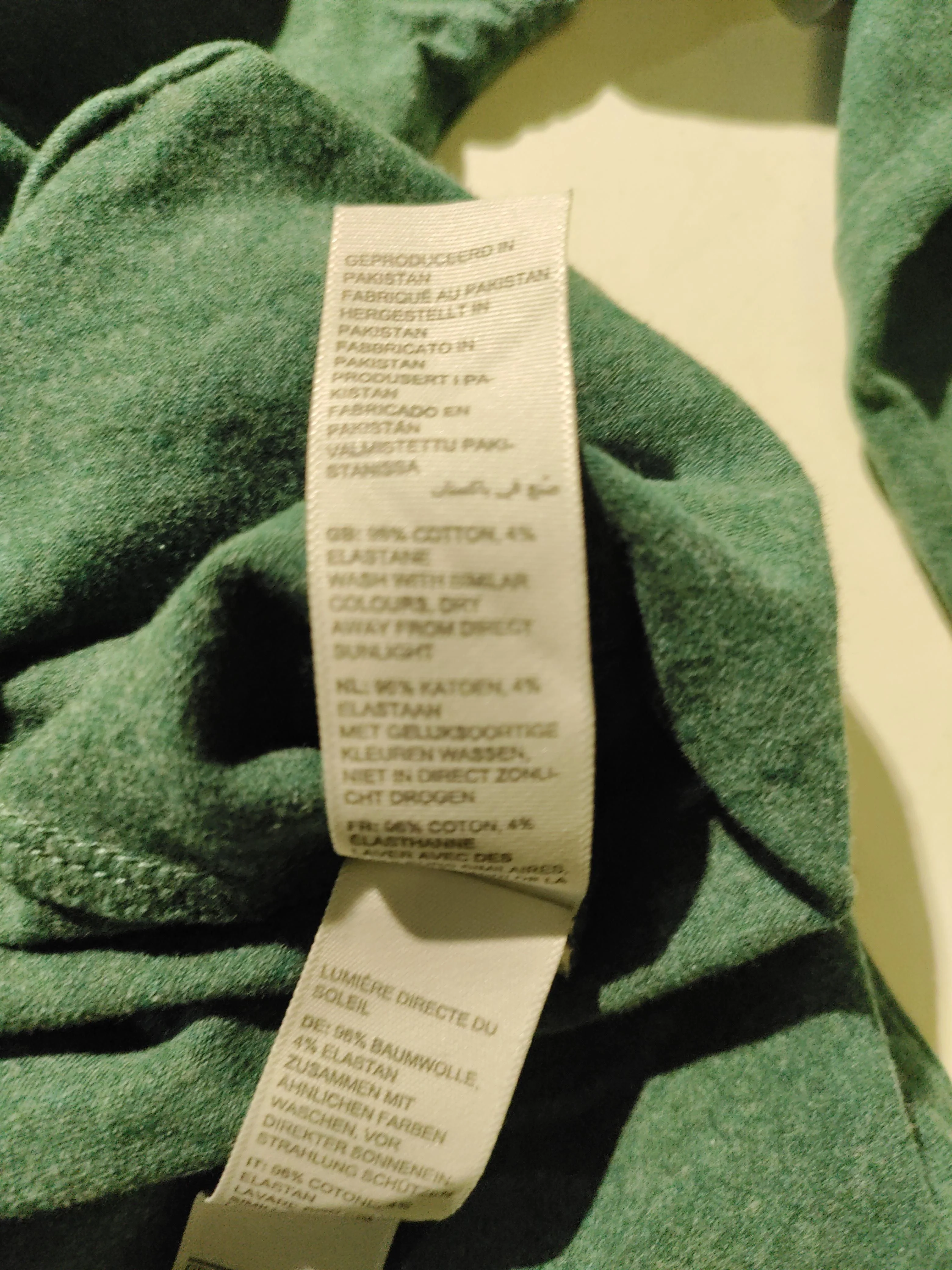 Fat Face Women's T-Shirt UK 16 Green Cotton with Elastane Basic - Image 6