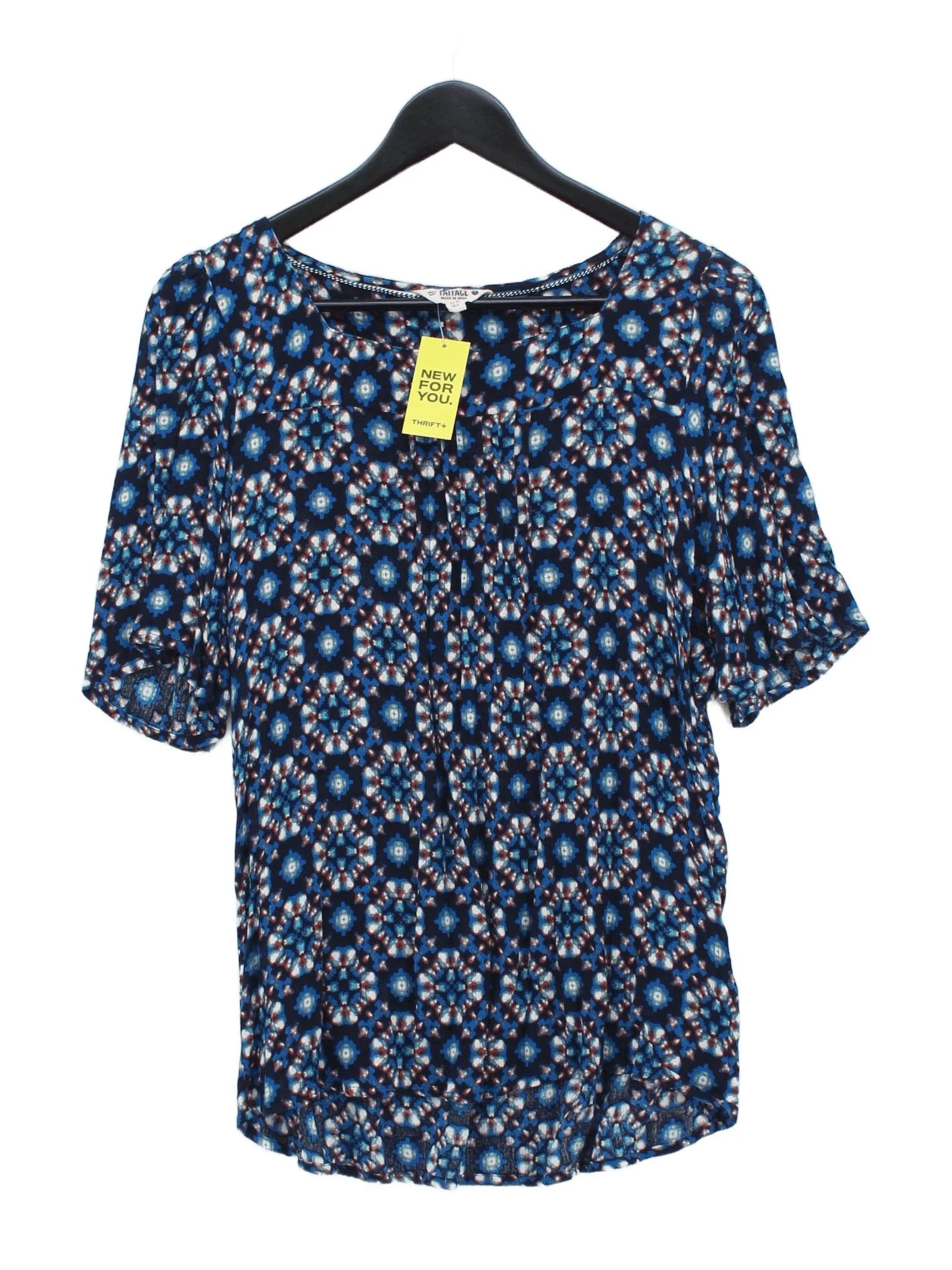 Fat Face Women's Top S Multi 100% Viscose Basic