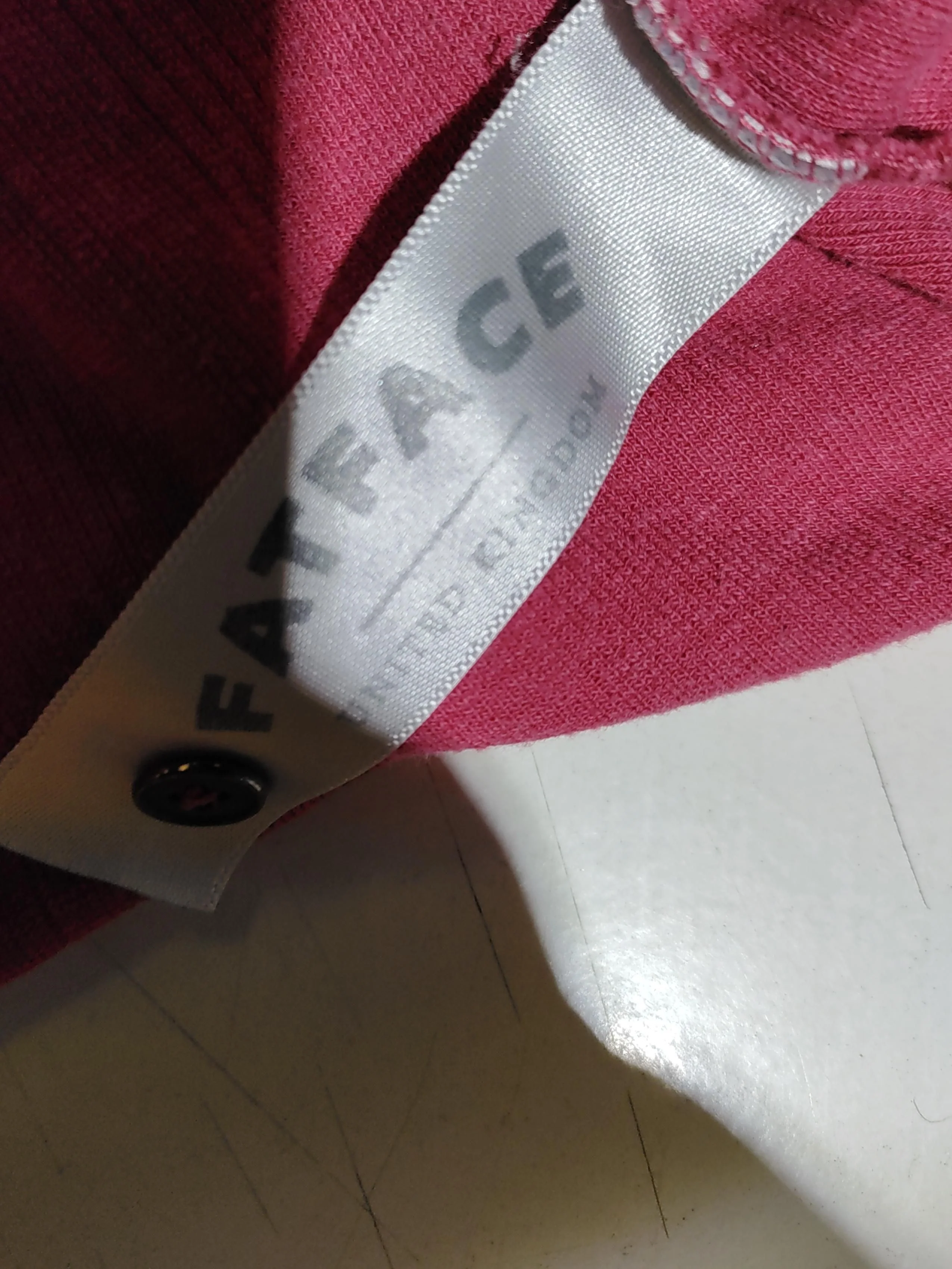 Fat Face Women's Top UK 10 Red Cotton with Elastane Jersey - Image 7