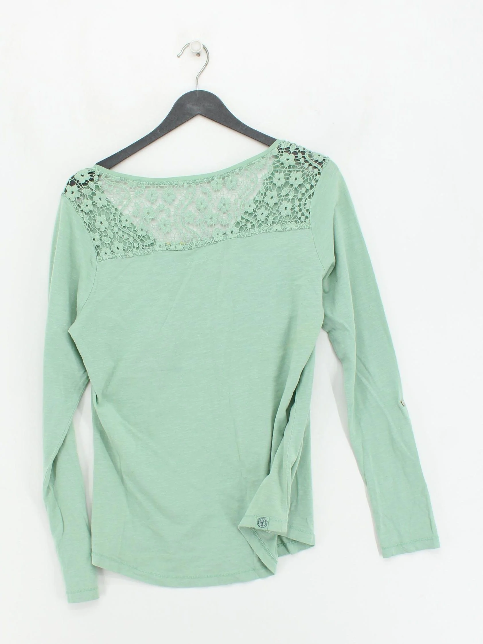 Fat Face Women's Top UK 14 Green Cotton with Cotton Basic New with tags - Image 2
