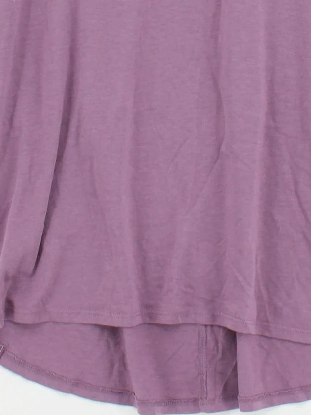 Fat Face Women's Top UK 14 Purple Cotton with Viscose Basic New with tags - Image 4