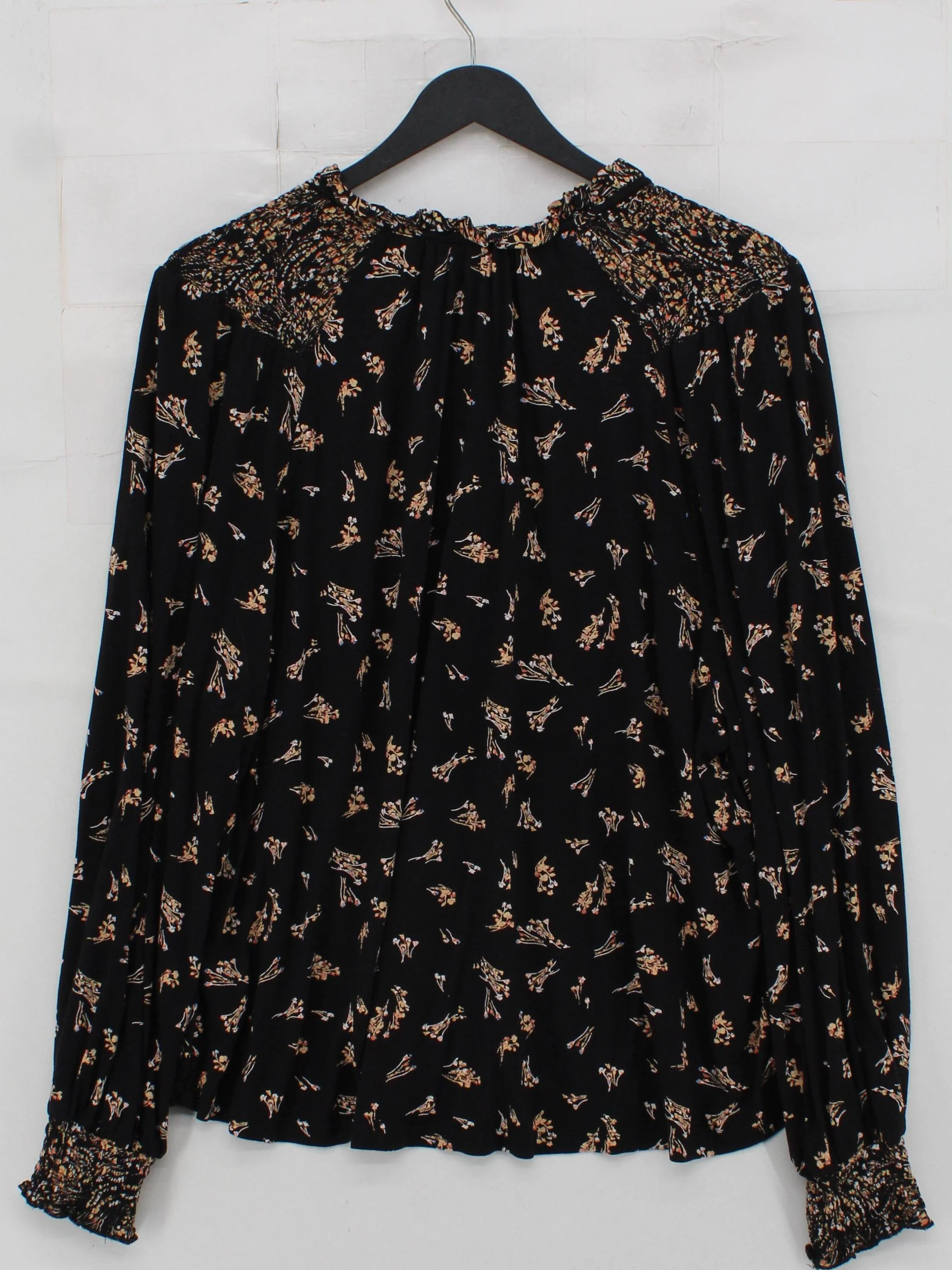 Fat Face Women's Top UK 16 Black 100% Viscose Basic - Image 2