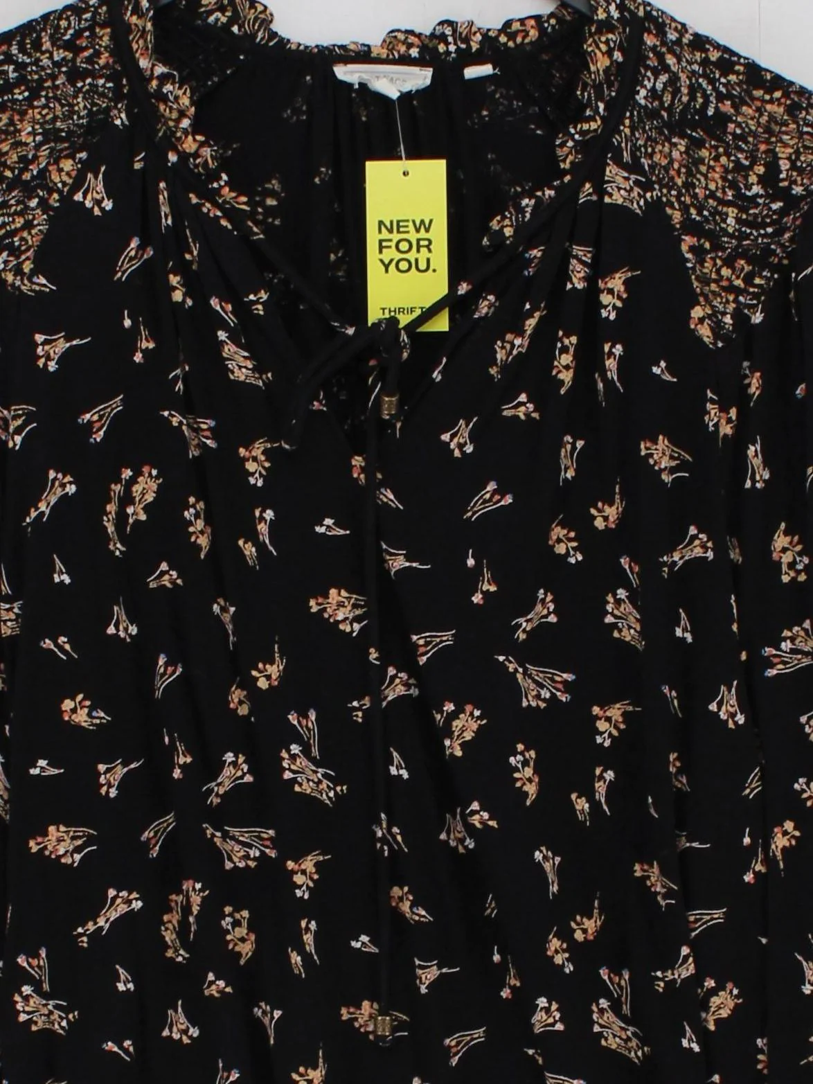 Fat Face Women's Top UK 16 Black 100% Viscose Basic - Image 3