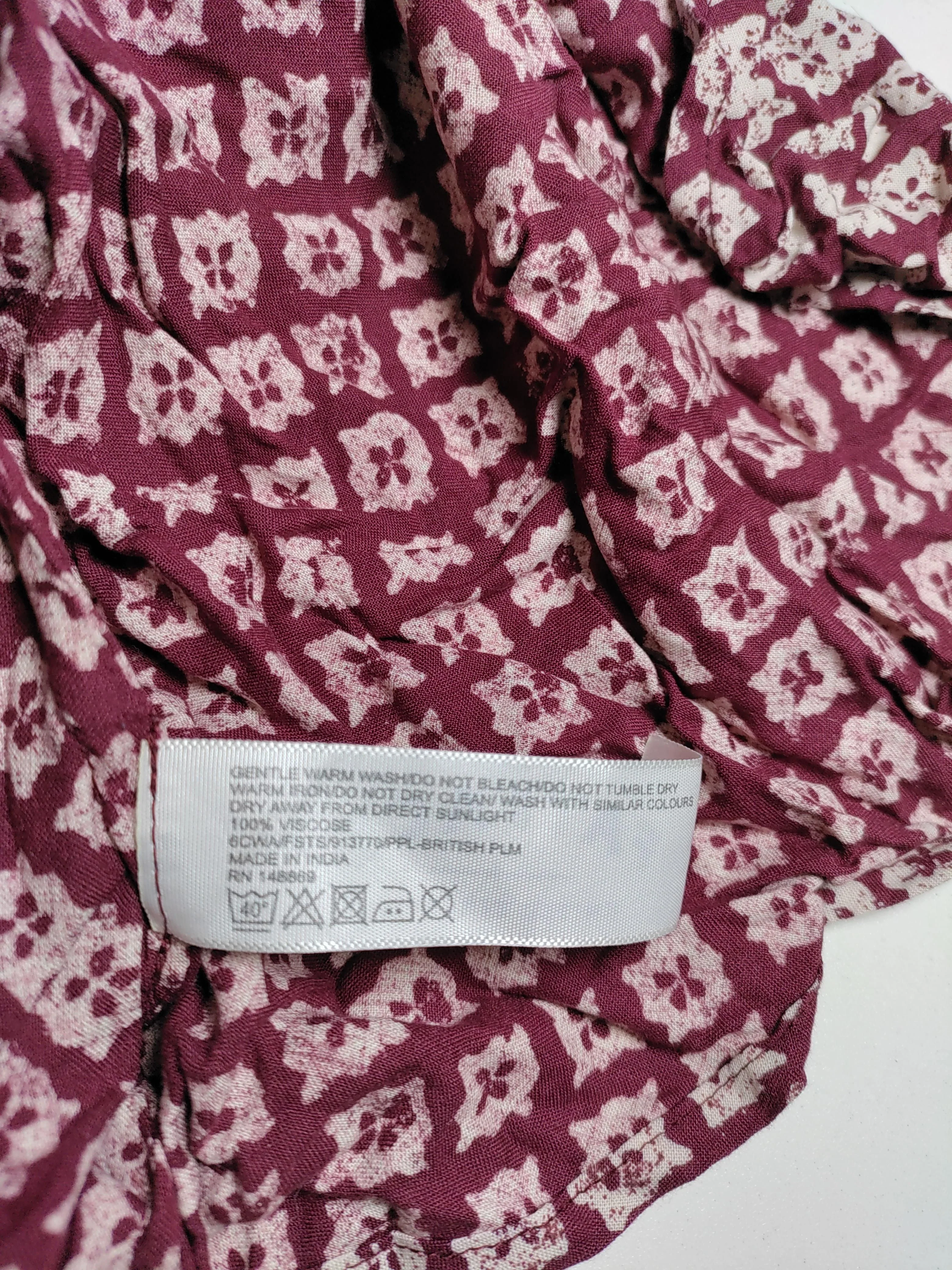 Fat Face Women's Top UK 18 Multi 100% Viscose Sleeveless V-Neck Basic - Image 6