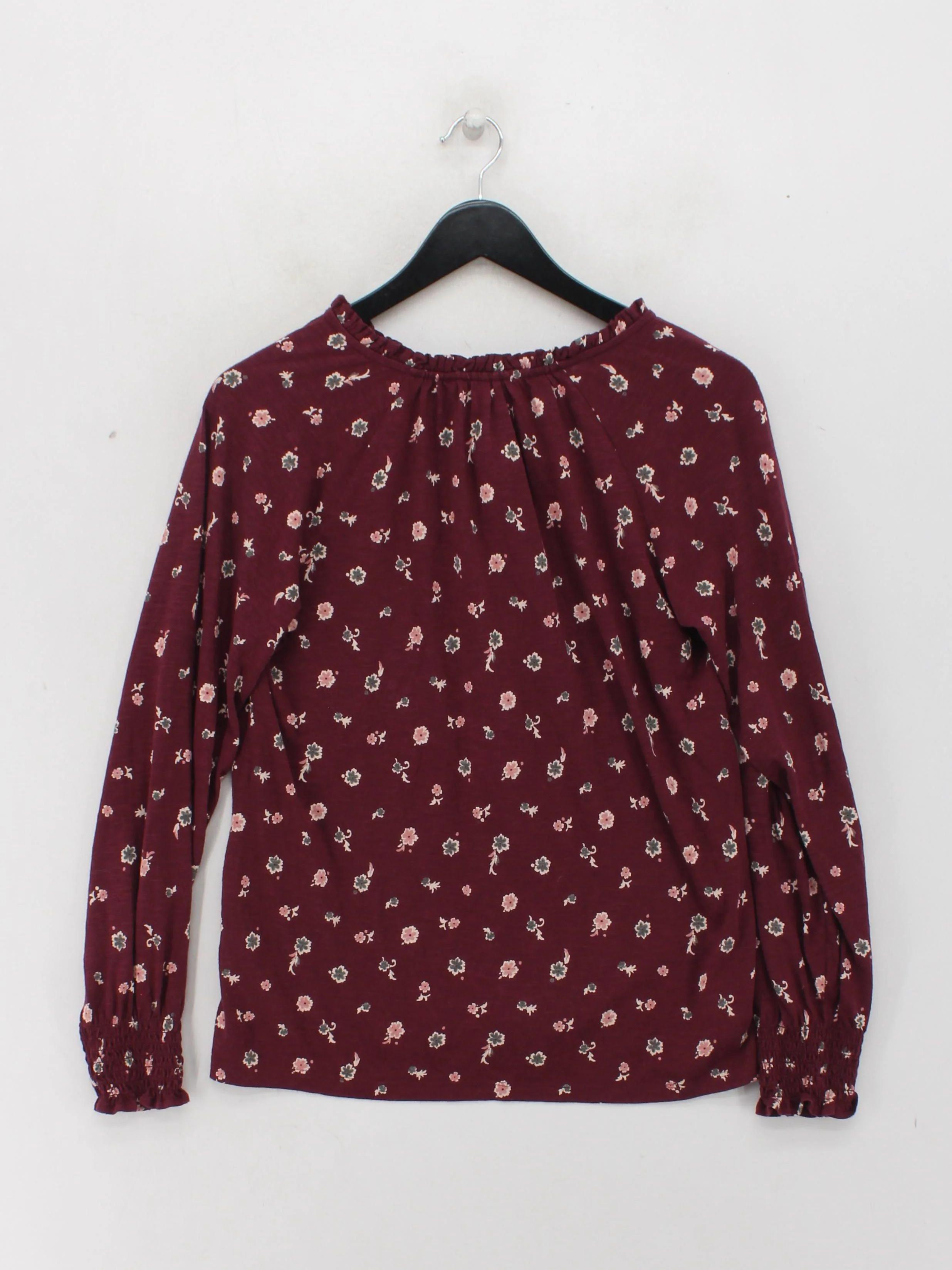 Fat Face Women's Top UK 8 Red Cotton with Lyocell Modal Basic - Image 2