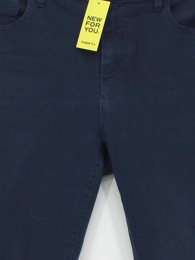 Fat Face Women's Trousers UK 10 Blue 100% Other Skinny Chino - Image 3