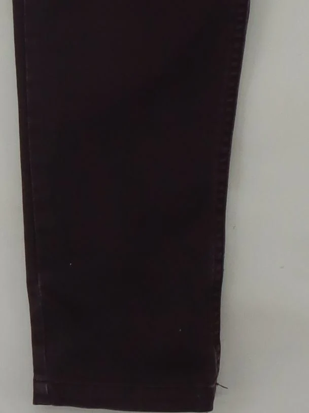 Fat Face Women's Trousers UK 12 Black Cotton with Polyester, Elastane Chino - Image 4