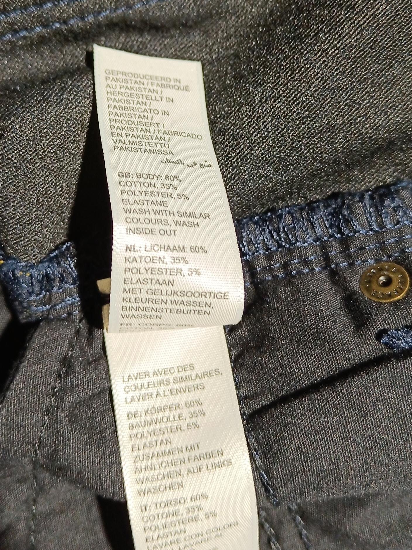 Fat Face Women's Trousers UK 12 Blue Cotton with Polyester, Elastane Chino - Image 6