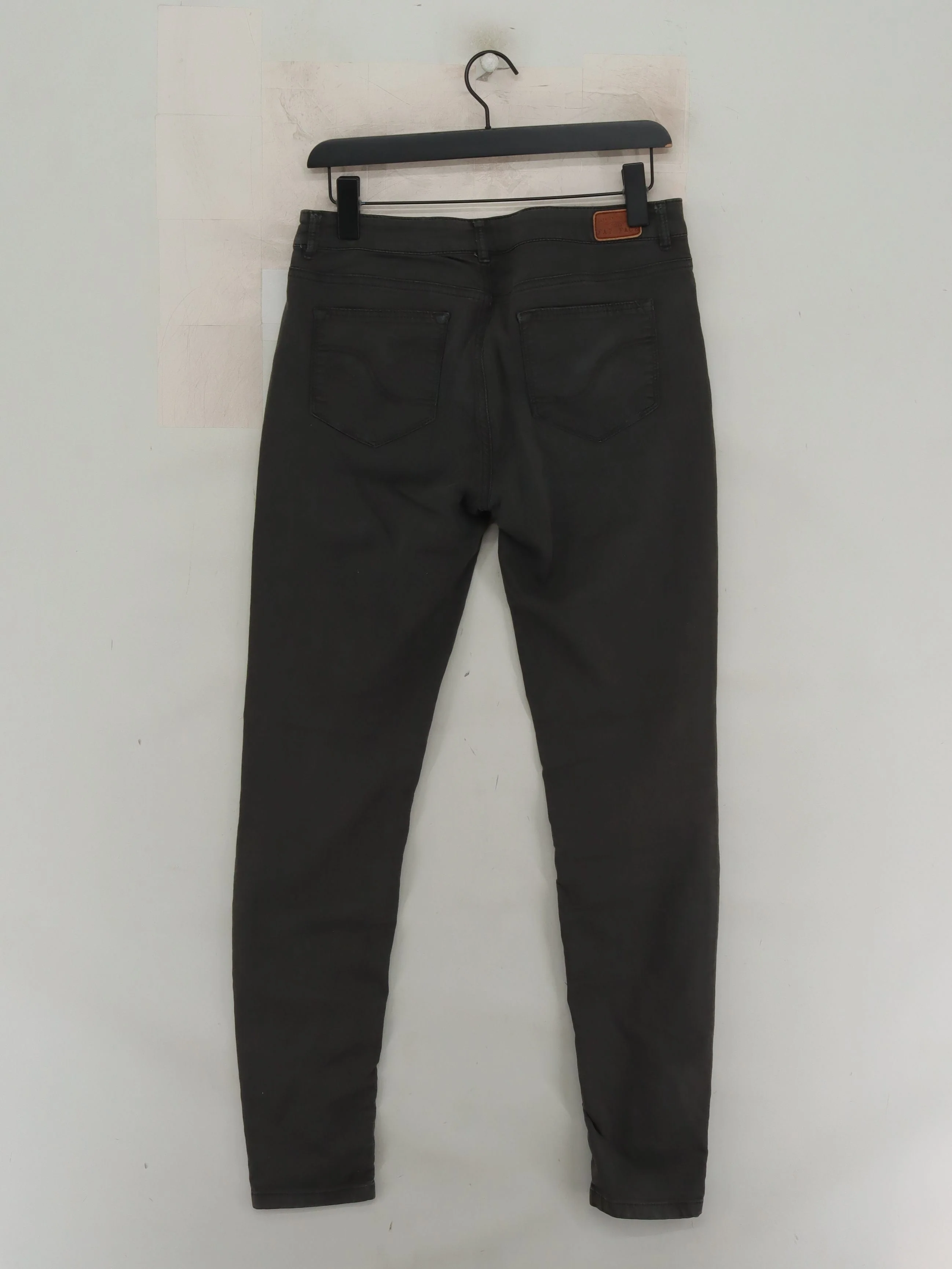 Fat Face Women's Trousers UK 12 Grey 100% Other Skinny Chino - Image 2
