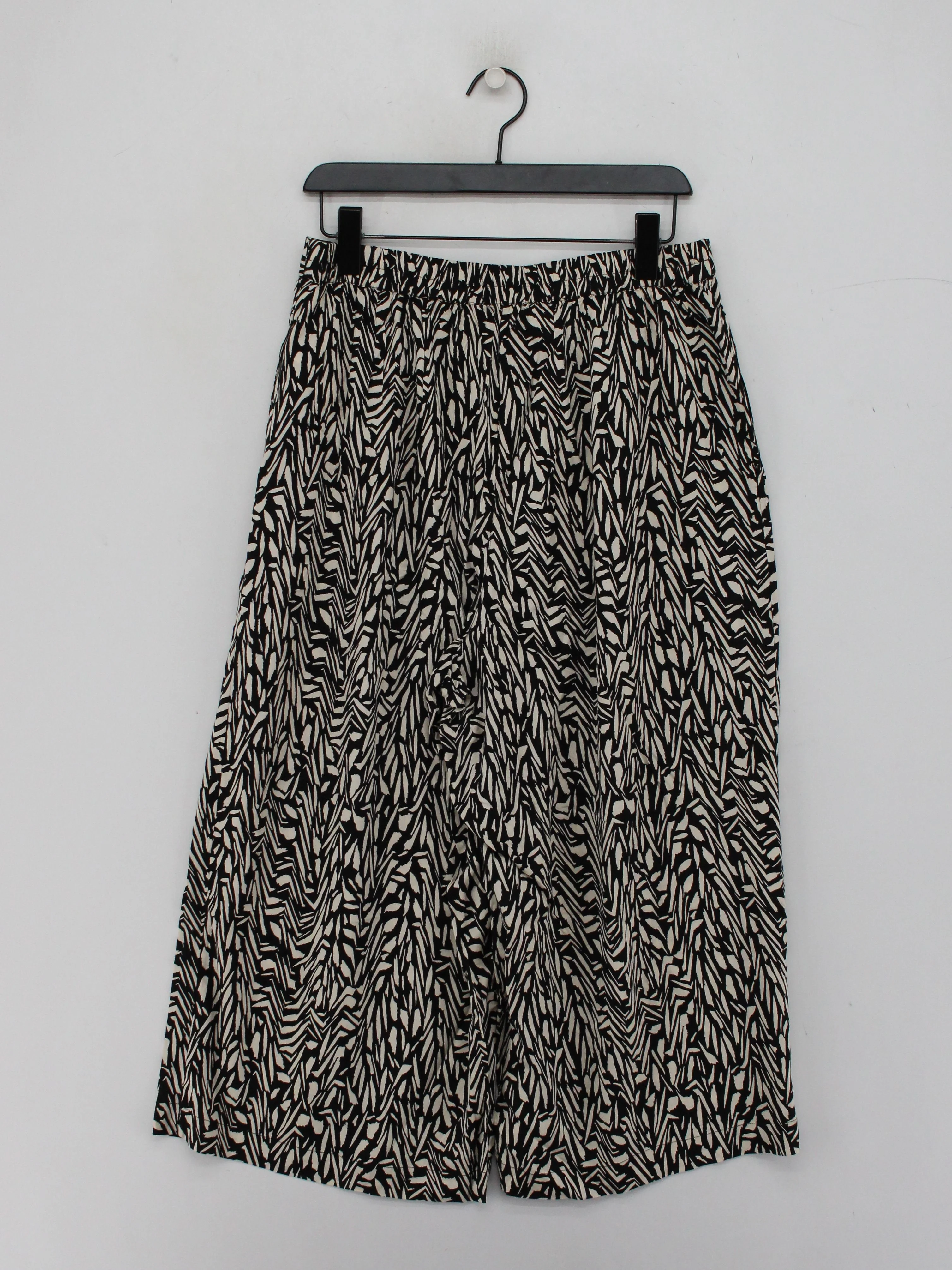 Fat Face Women's Trousers UK 12 Multi Animal Print 100% Other Wide-Leg Cropped - Image 2