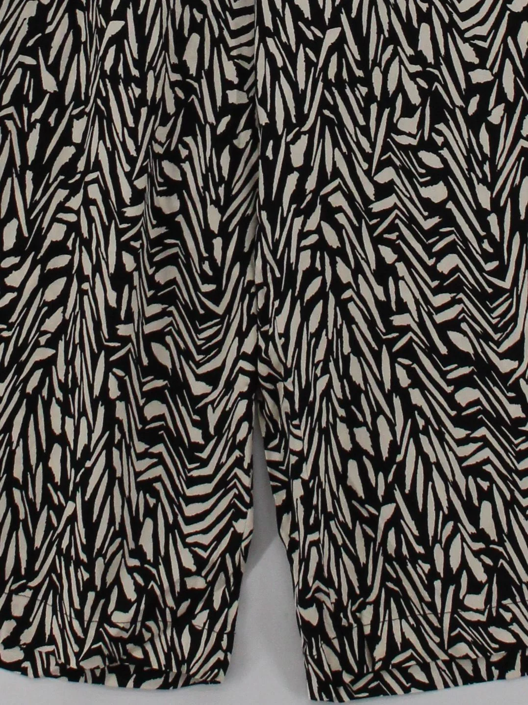Fat Face Women's Trousers UK 12 Multi Animal Print 100% Other Wide-Leg Cropped - Image 4