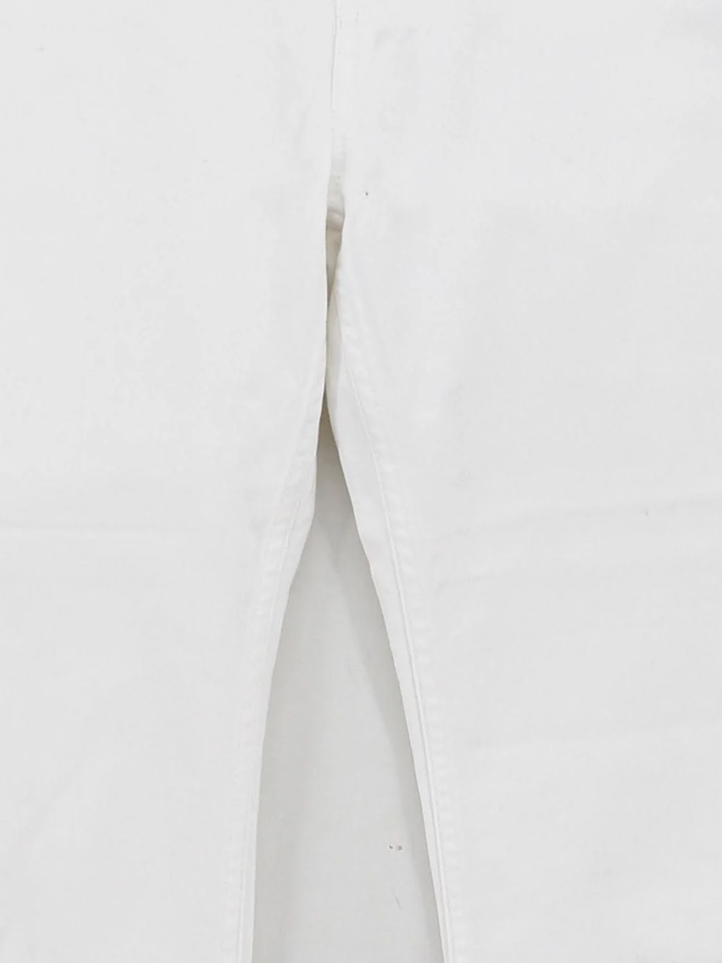 Fat Face Women's Trousers UK 12 White Cotton with Elastane Straight Capri - Image 3