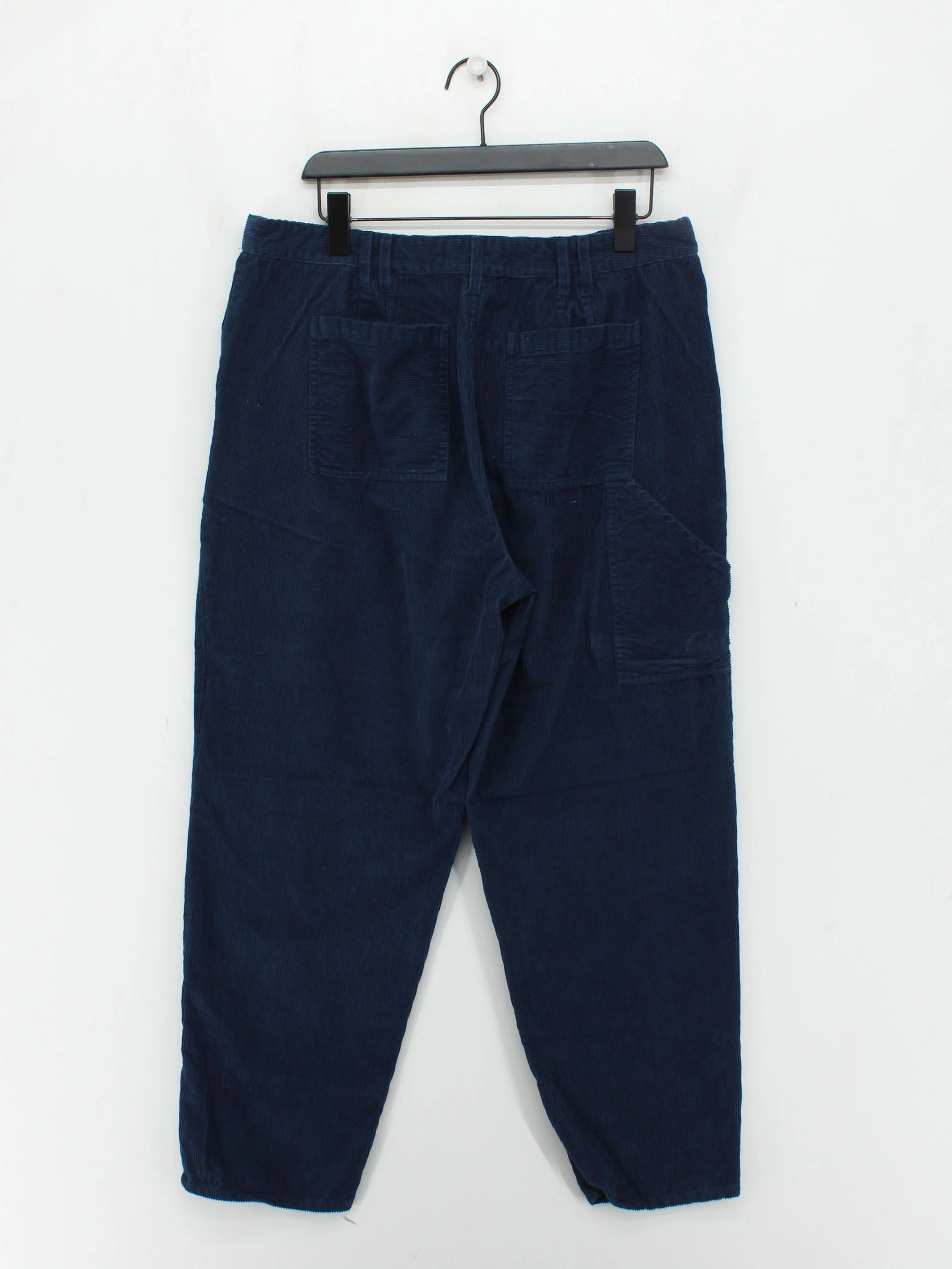 Fat Face Women's Trousers UK 16 Blue 100% Cotton Tapered Sweatpants - Image 2