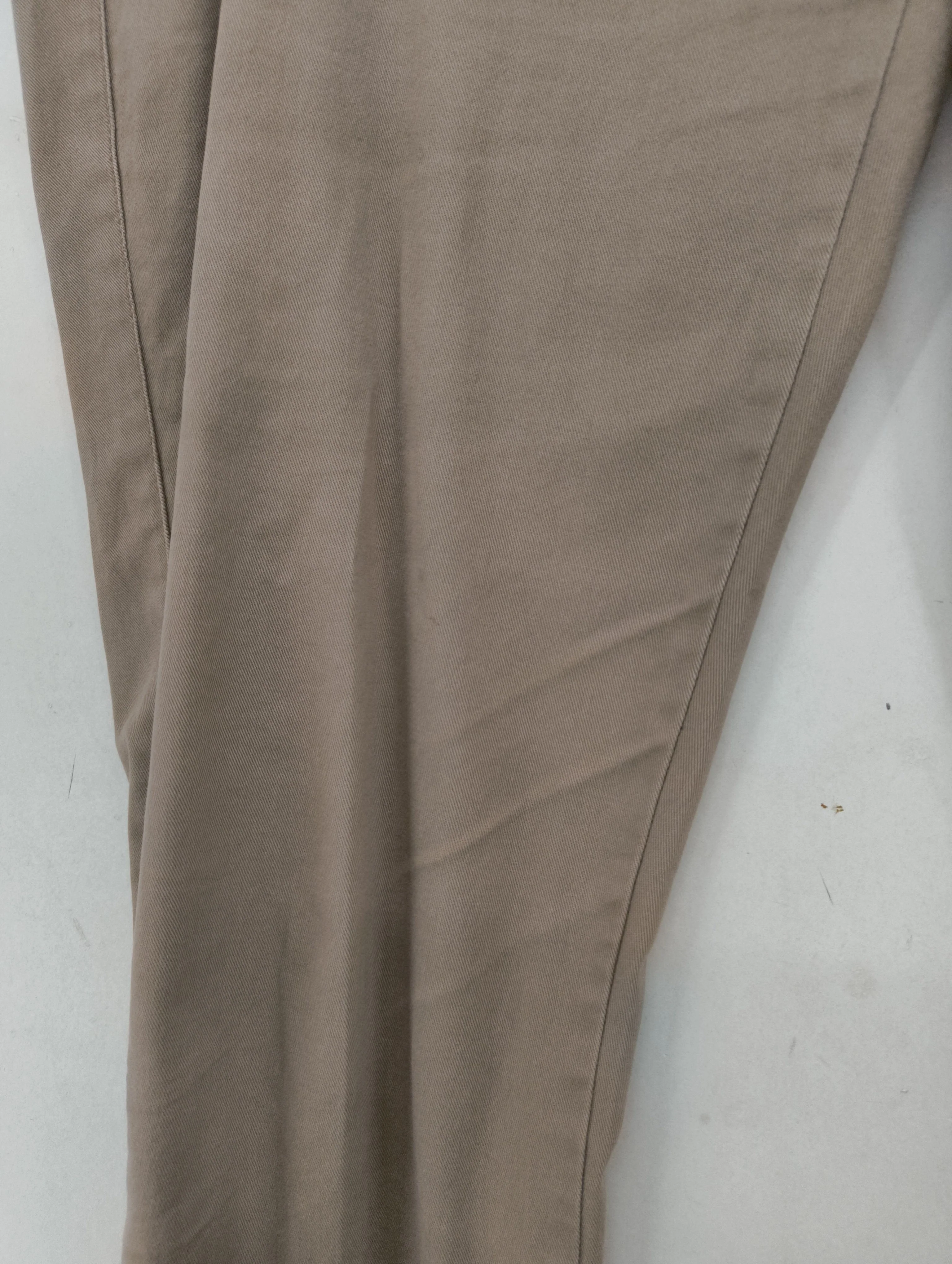 Fat Face Women's Trousers UK 16 Tan Cotton with Elastane Straight Chino - Image 5