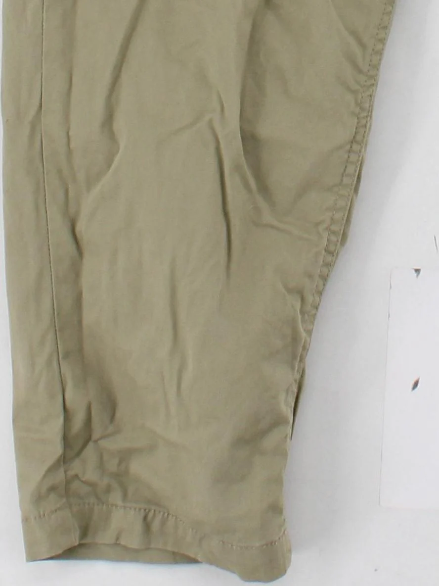 Fat Face Women's Trousers UK 18 Tan Cotton with Elastane Tapered Chino - Image 4