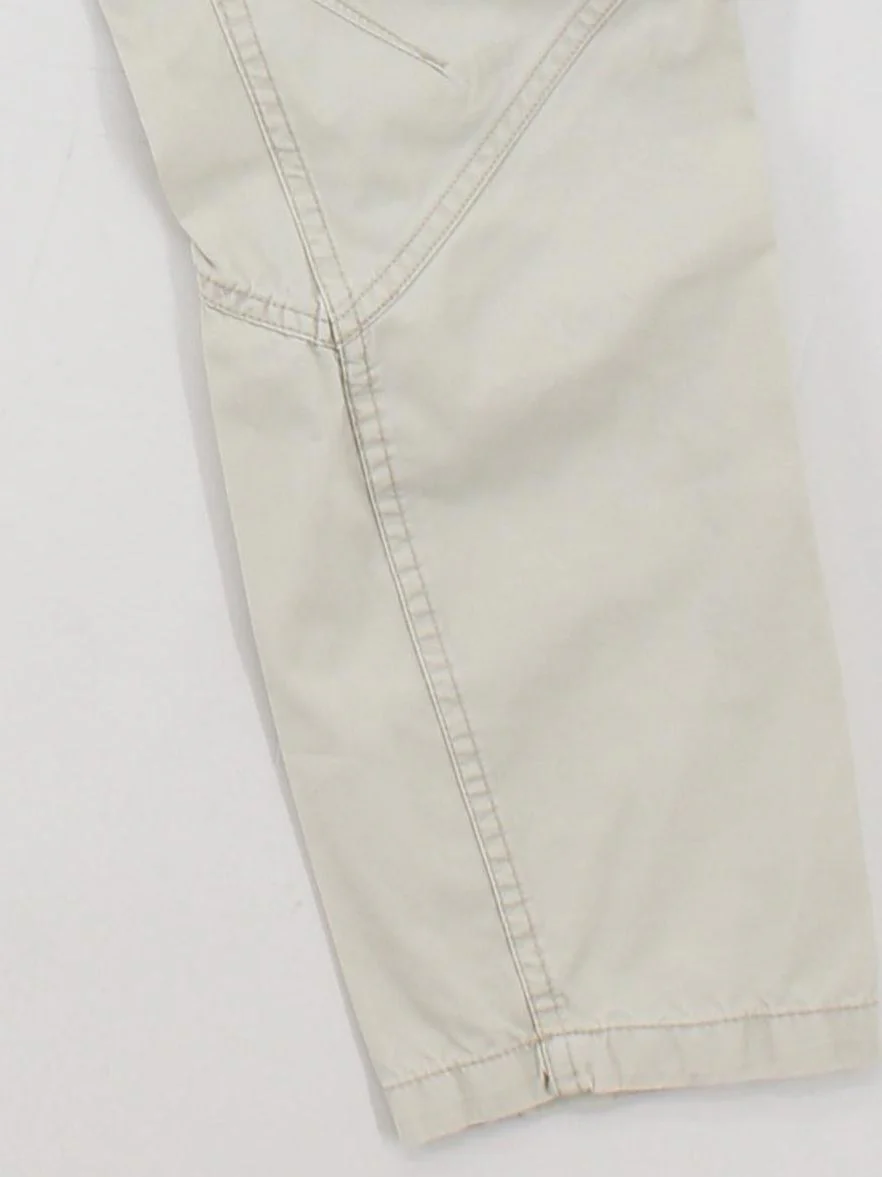 Fat Face Women's Trousers UK 8 Cream 100% Cotton Straight Chino - Image 4