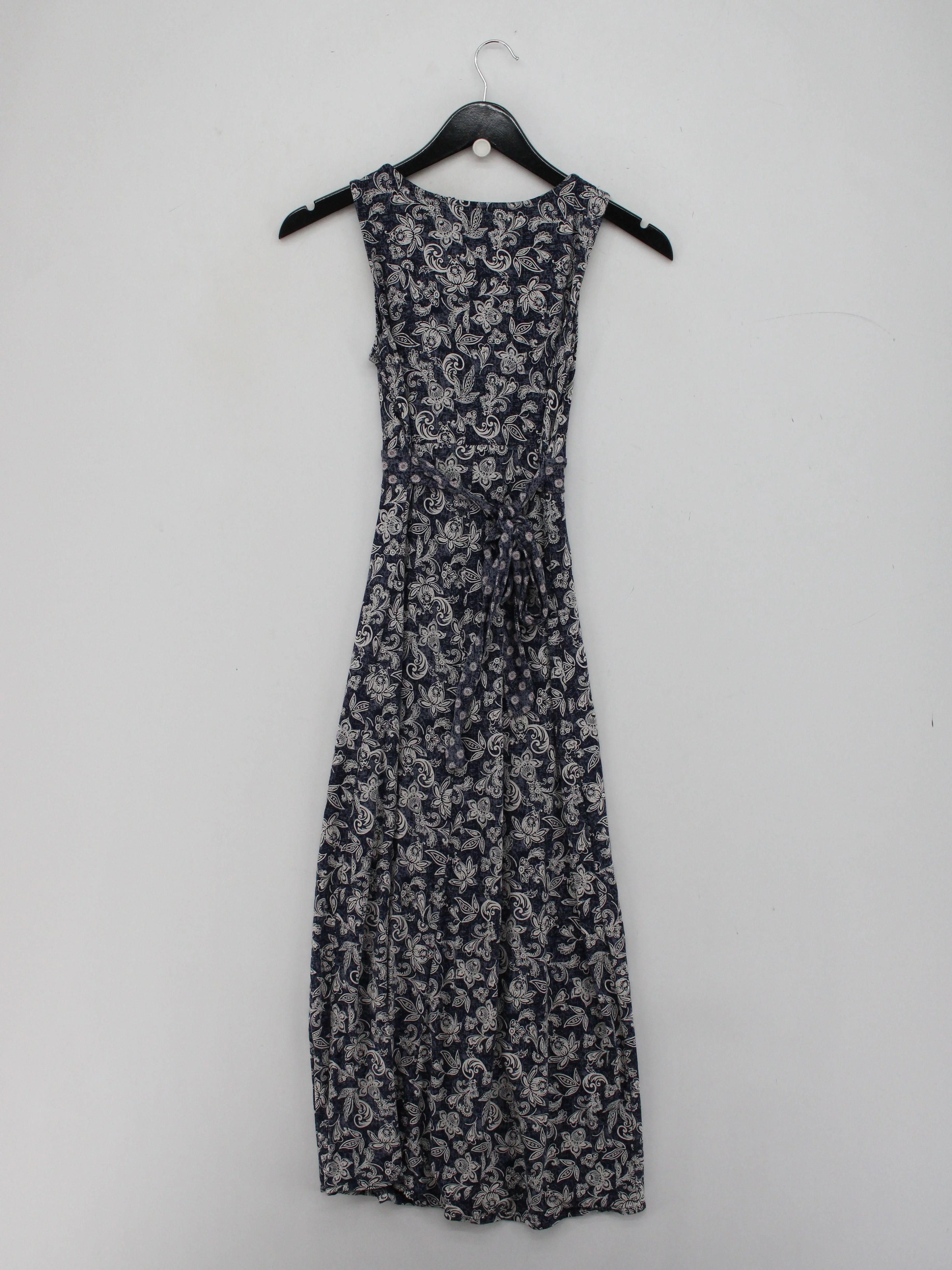 Fat Face Wrap Midi Dress UK8 in Blue - Image 2