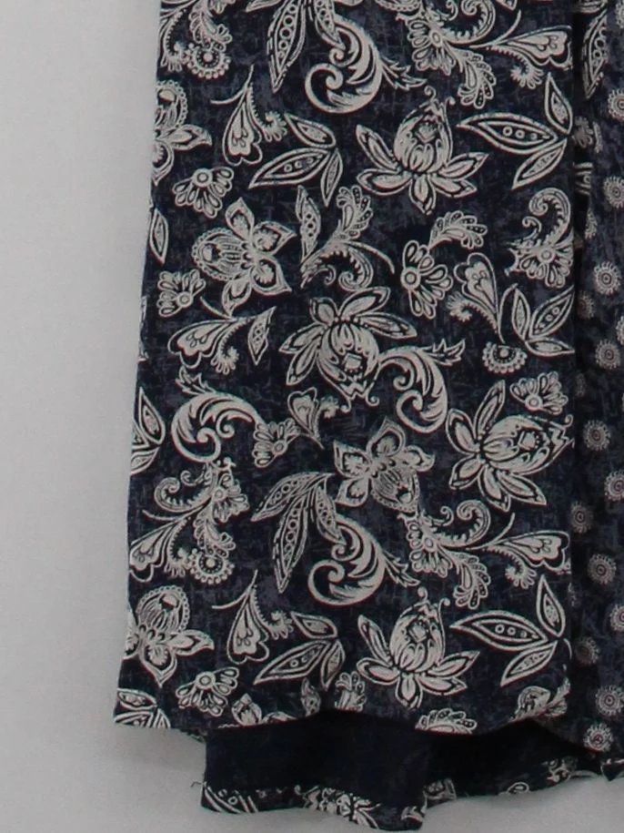 Fat Face Wrap Midi Dress UK8 in Blue - Image 4